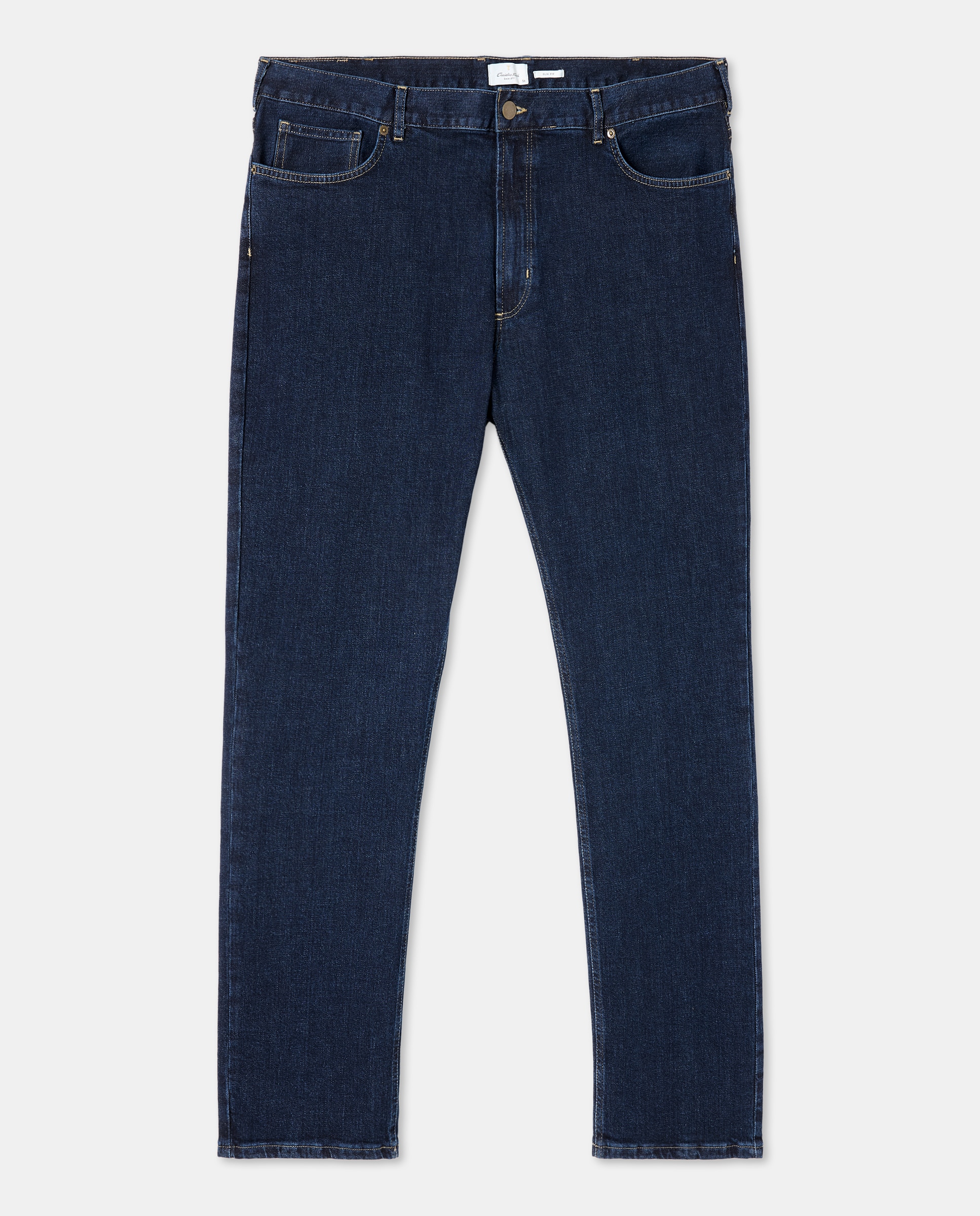 Jeans Desportivas Tamanhos Grandes Azul-escuro-4