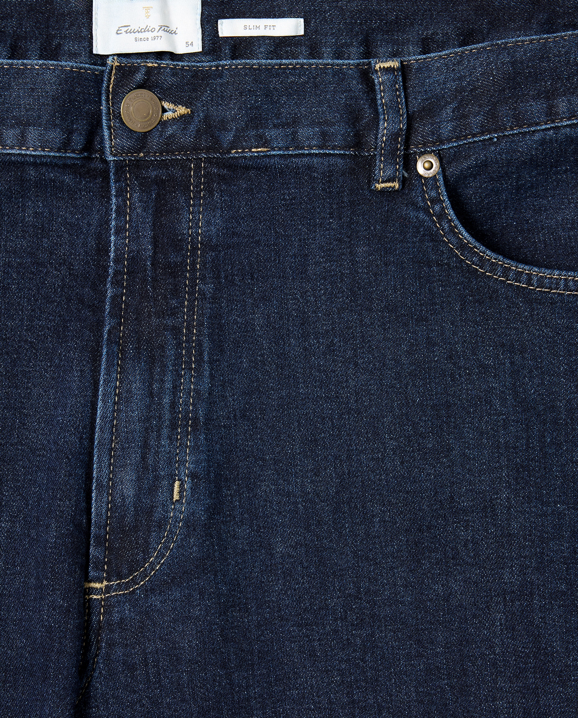 Jeans Desportivas Tamanhos Grandes Azul-escuro-5