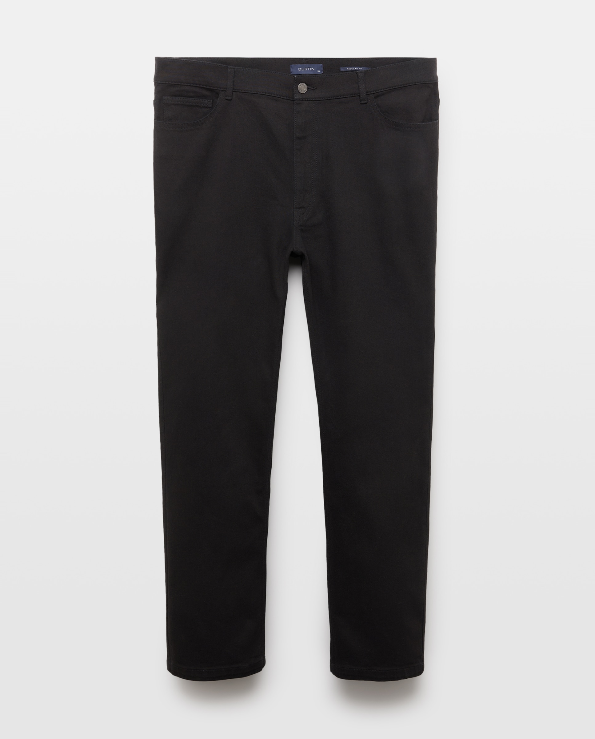 Imagen 4 de Pantalón 5 bolsillos denim negro hombre tallas grandes - Dustin - Negro Negro
