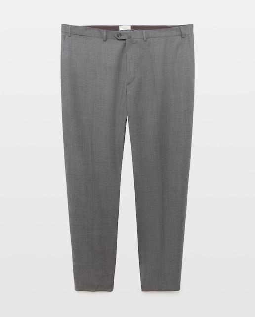 Imagem 0 de Calças com Falso Liso