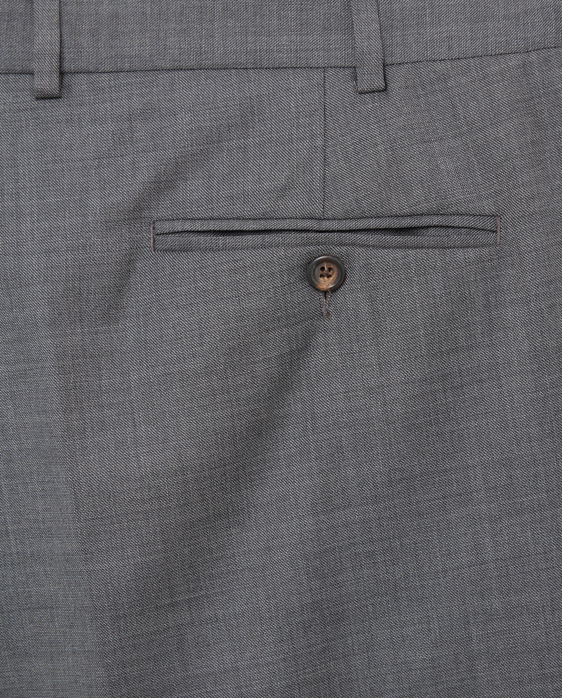 Calças com Falso Liso Cinzento-6