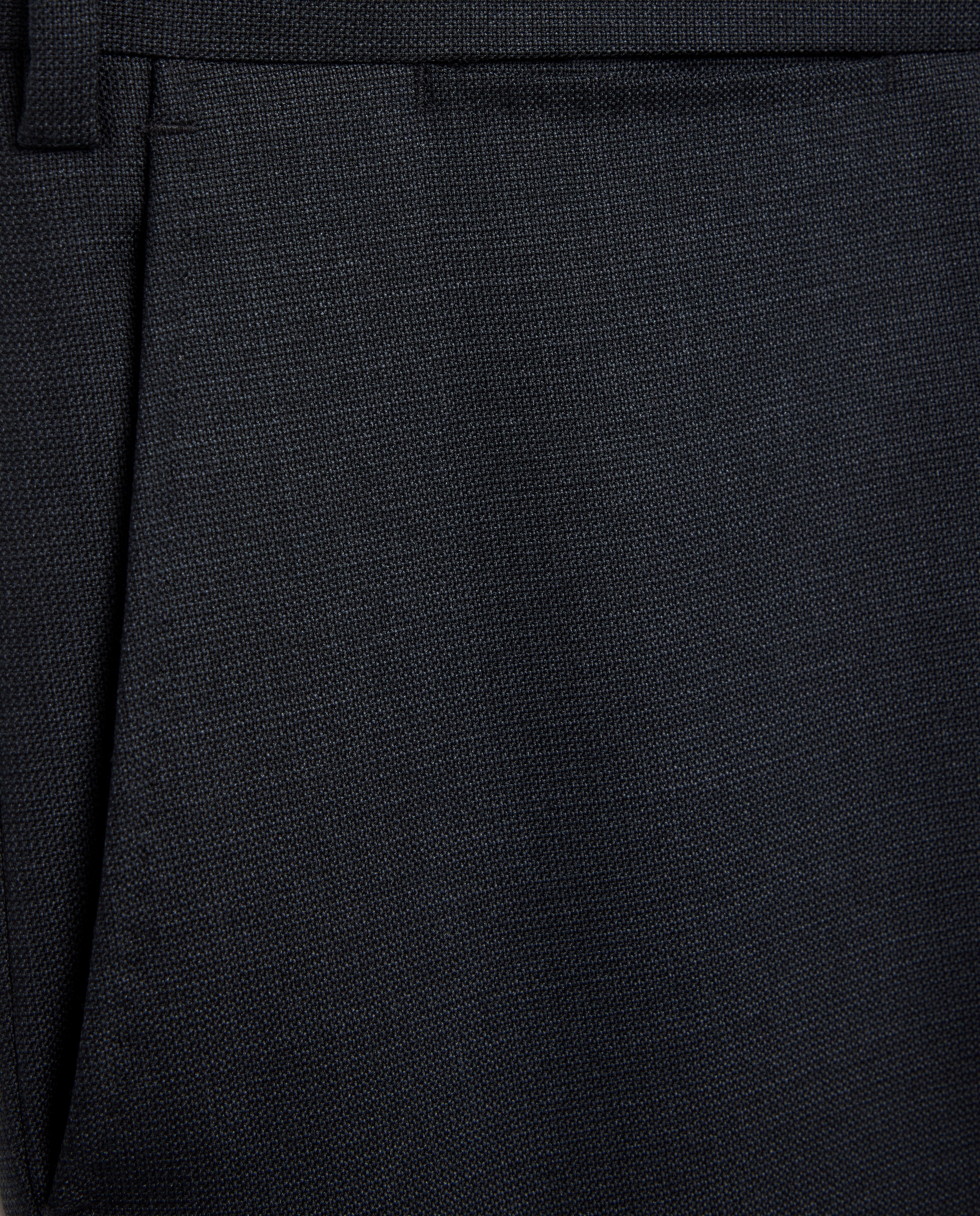 Pantalón separate Regular cuadro vestir 100% Lana hombre tallas grandes - Emidio Tucci - Gris oscuro Gris oscuro-2