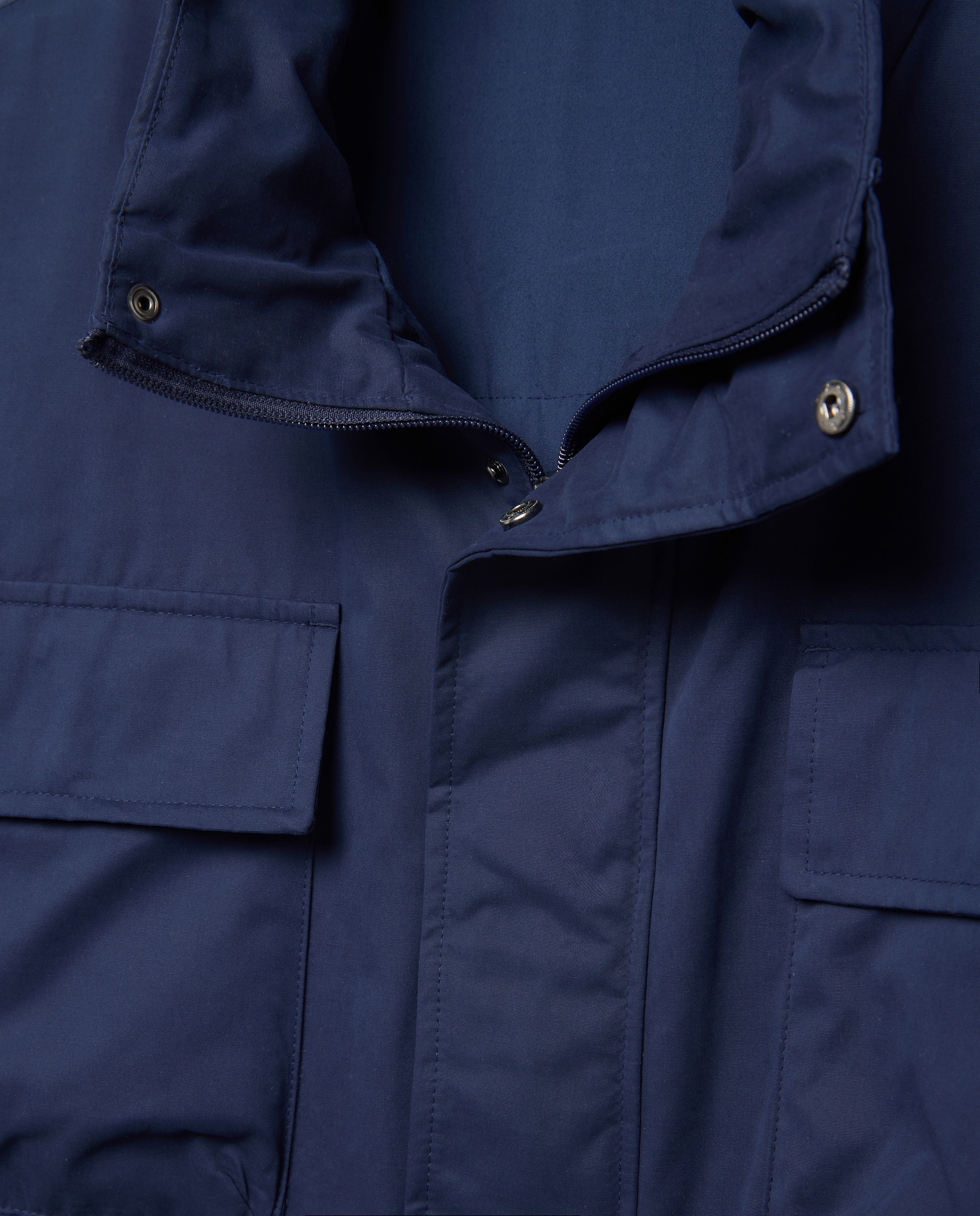 Parka Comprida Azul-marinho-4
