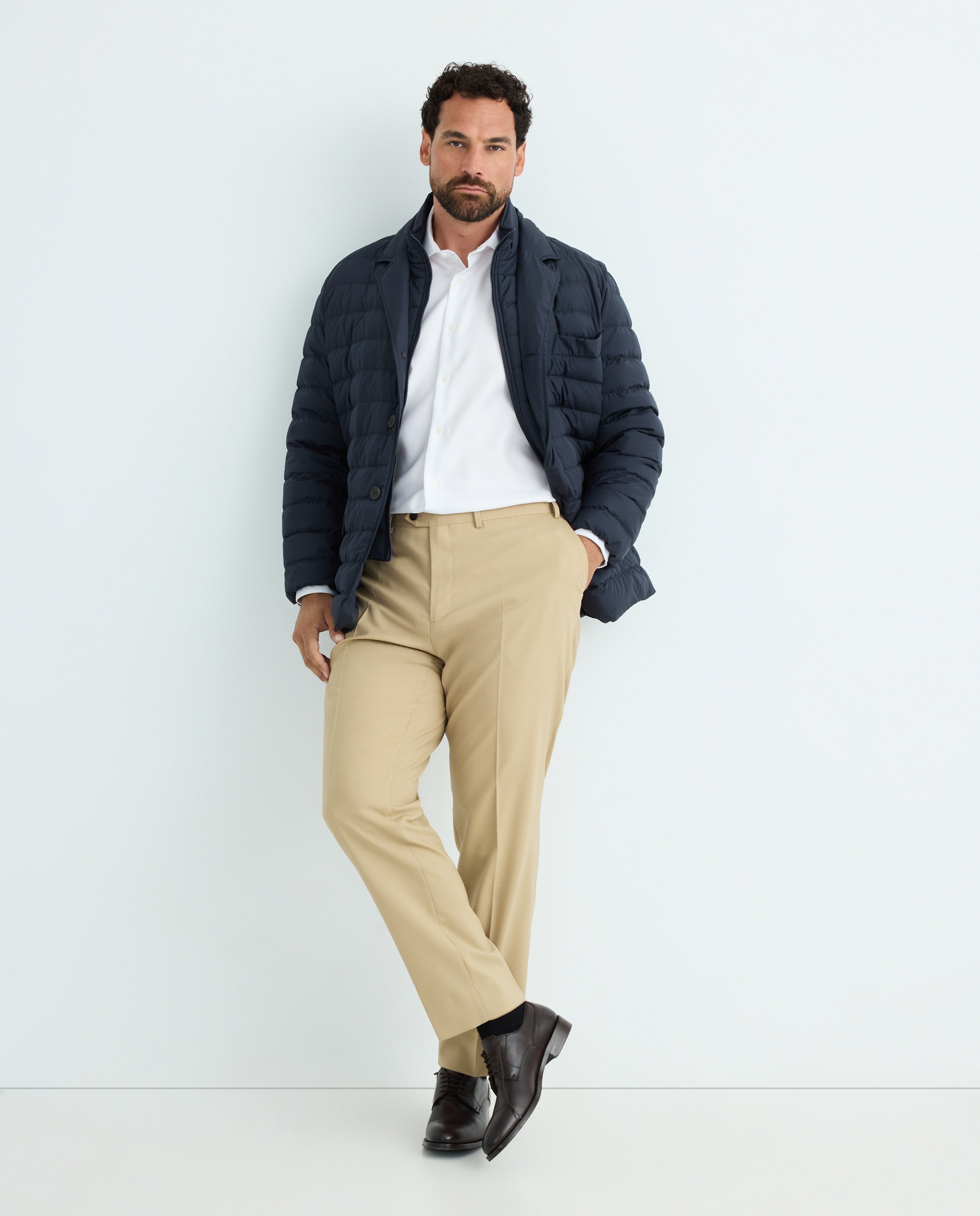 Camisa Formal Tamanhos Grandes Branco-2