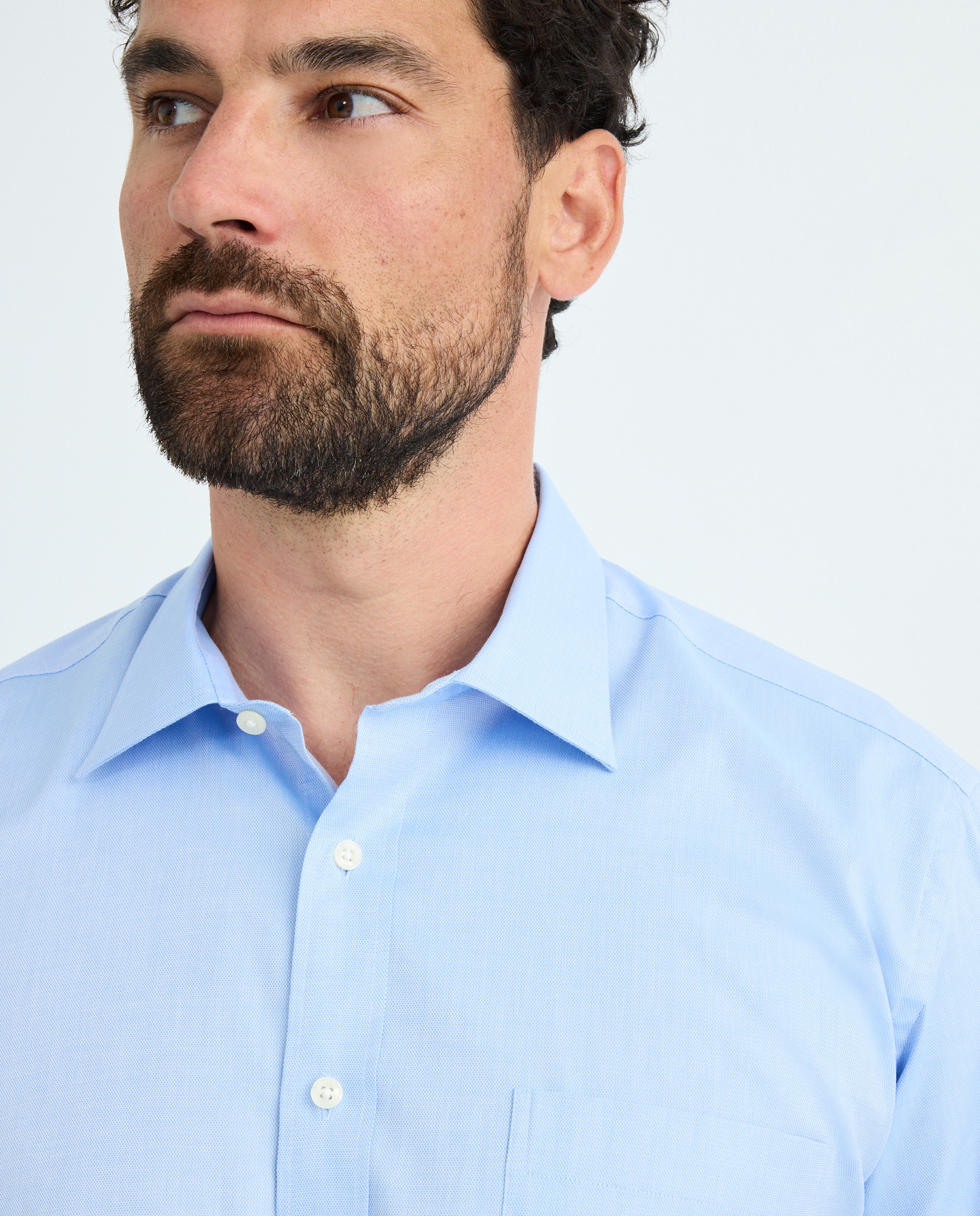 Camisa Vestir hombre talla grande - Dustin - Azul marino Azul marino-2
