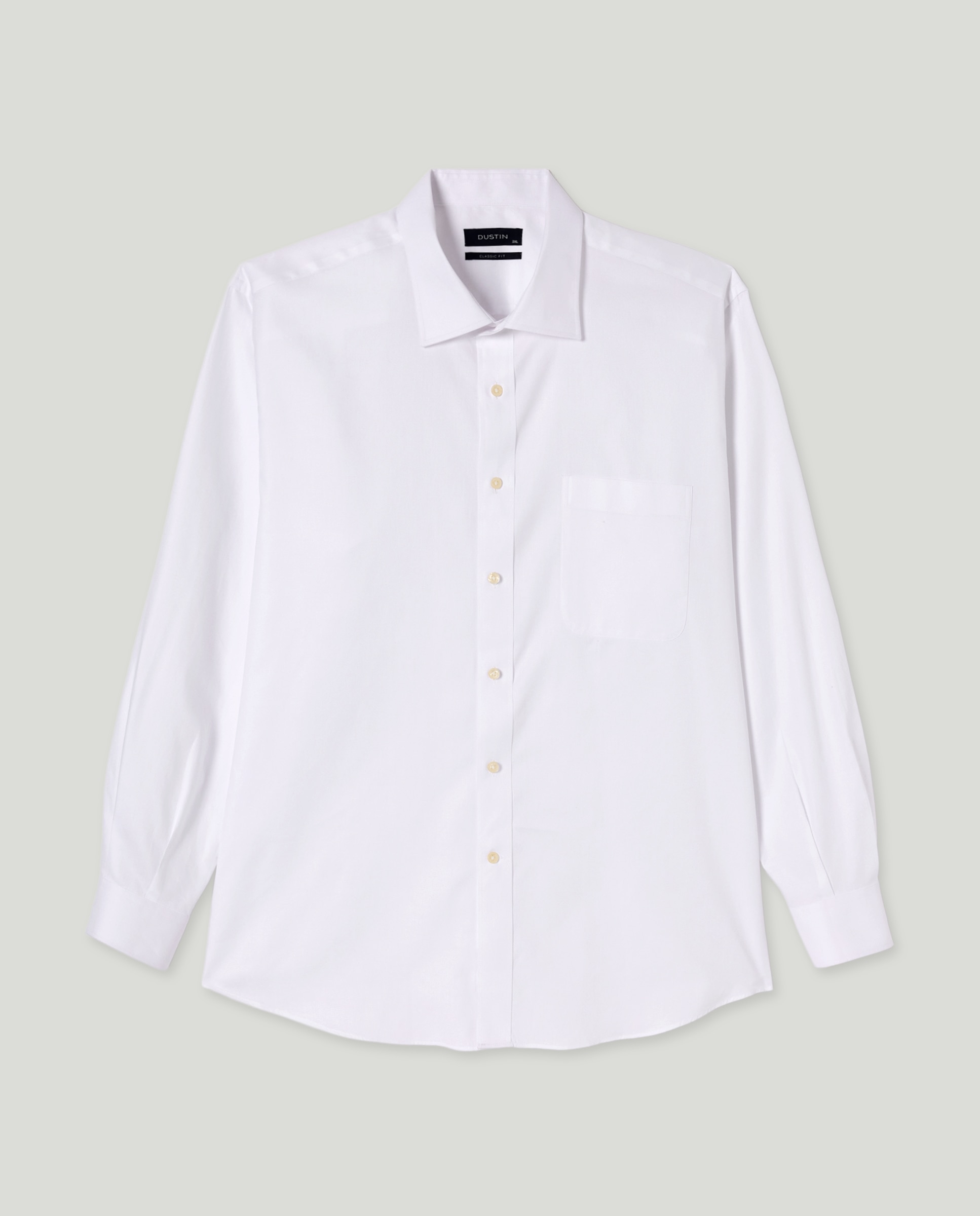 Camisa Formal Tamanhos Grandes Branco-4