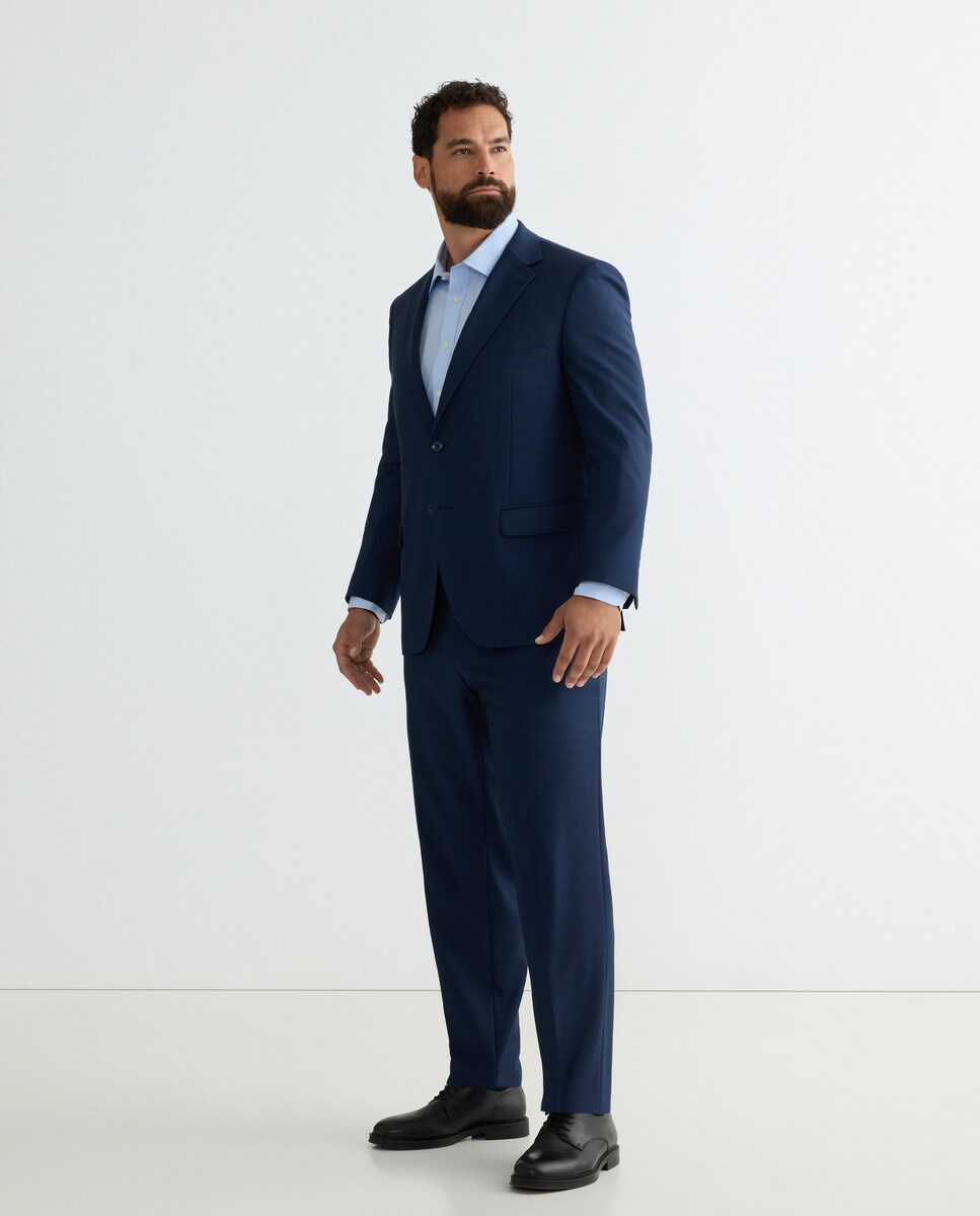 Camisa Formal de Manga Comprida Coolmax Azul-claro-3