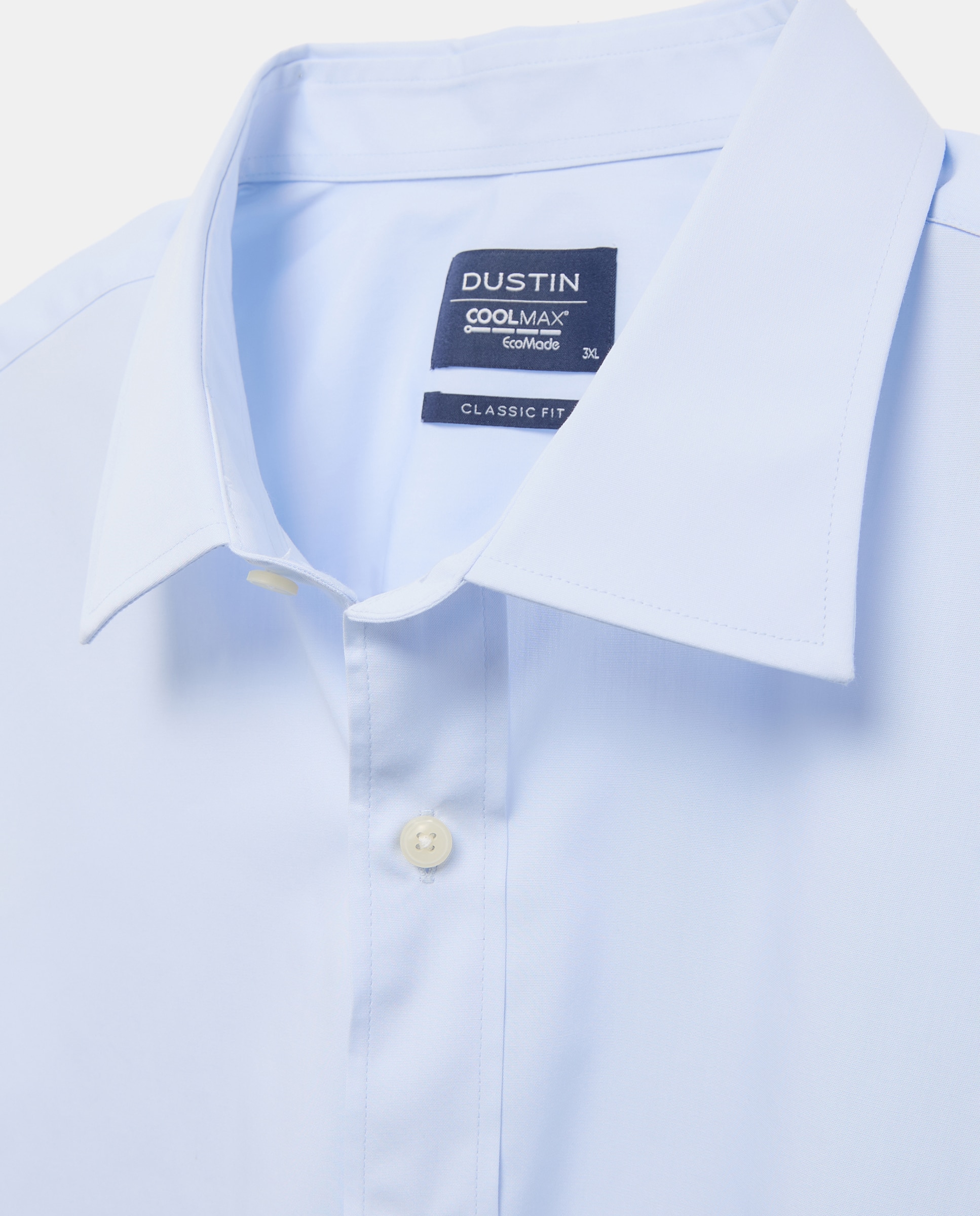 Camisa Formal de Manga Comprida Coolmax Cinzento-claro-2
