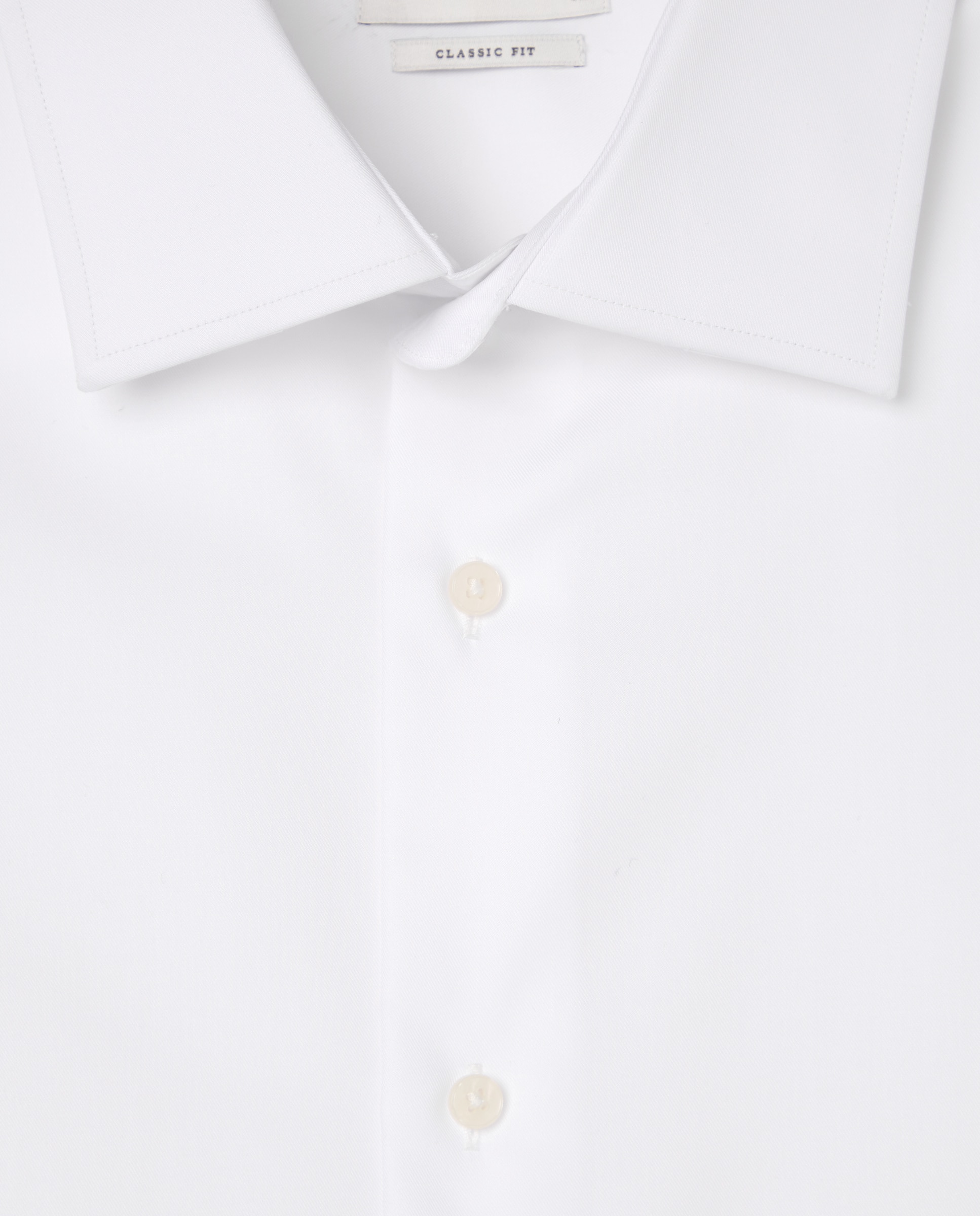 Camisa vestir non iron hombre manga larga tallas grandes - Emidio Tucci - Blanco Blanco-5