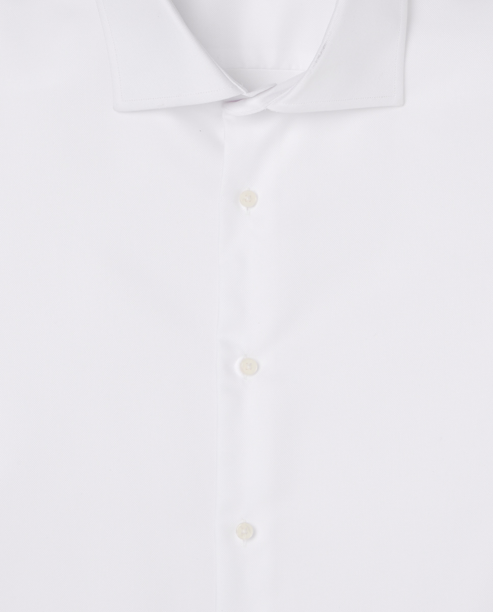 Camisa Clássica Non Iron com Manga Comprida Tamanhos Grandes Branco-6