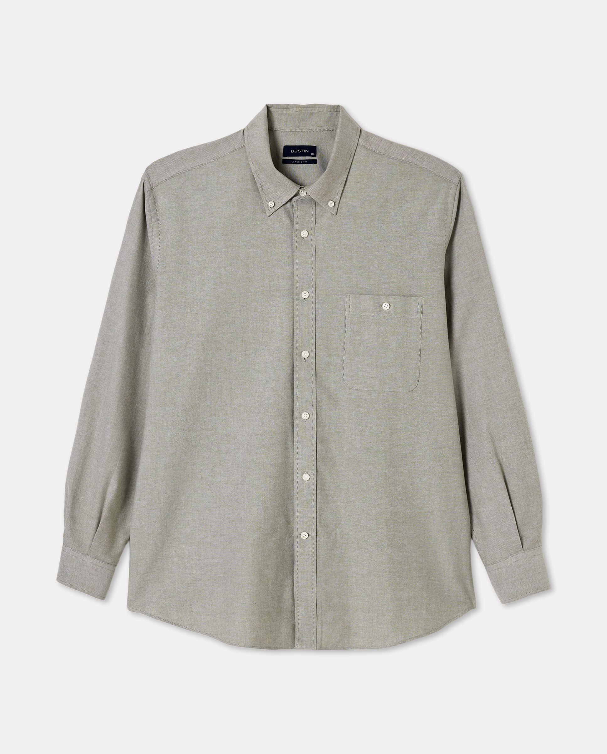 Camisa Tamanhos Grandes Classic Fit Caqui-4