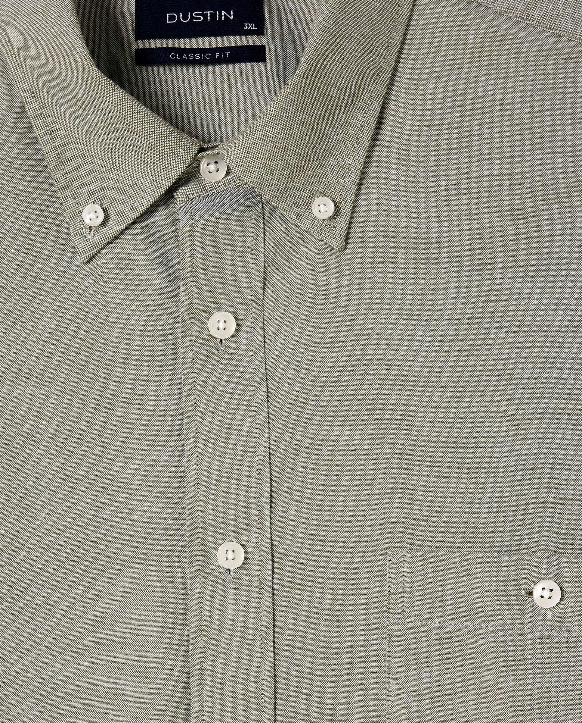 Camisa Tamanhos Grandes Classic Fit Caqui-5