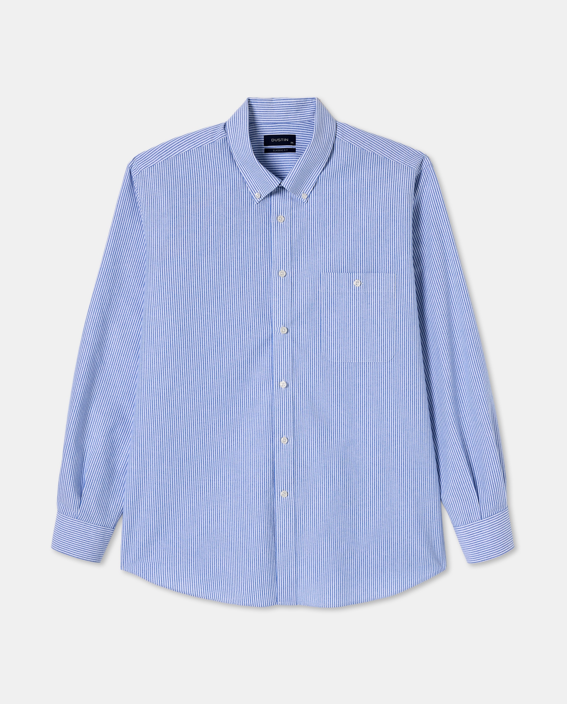 Camisa Tamanhos Grandes Classic Fit Azul-marinho-4