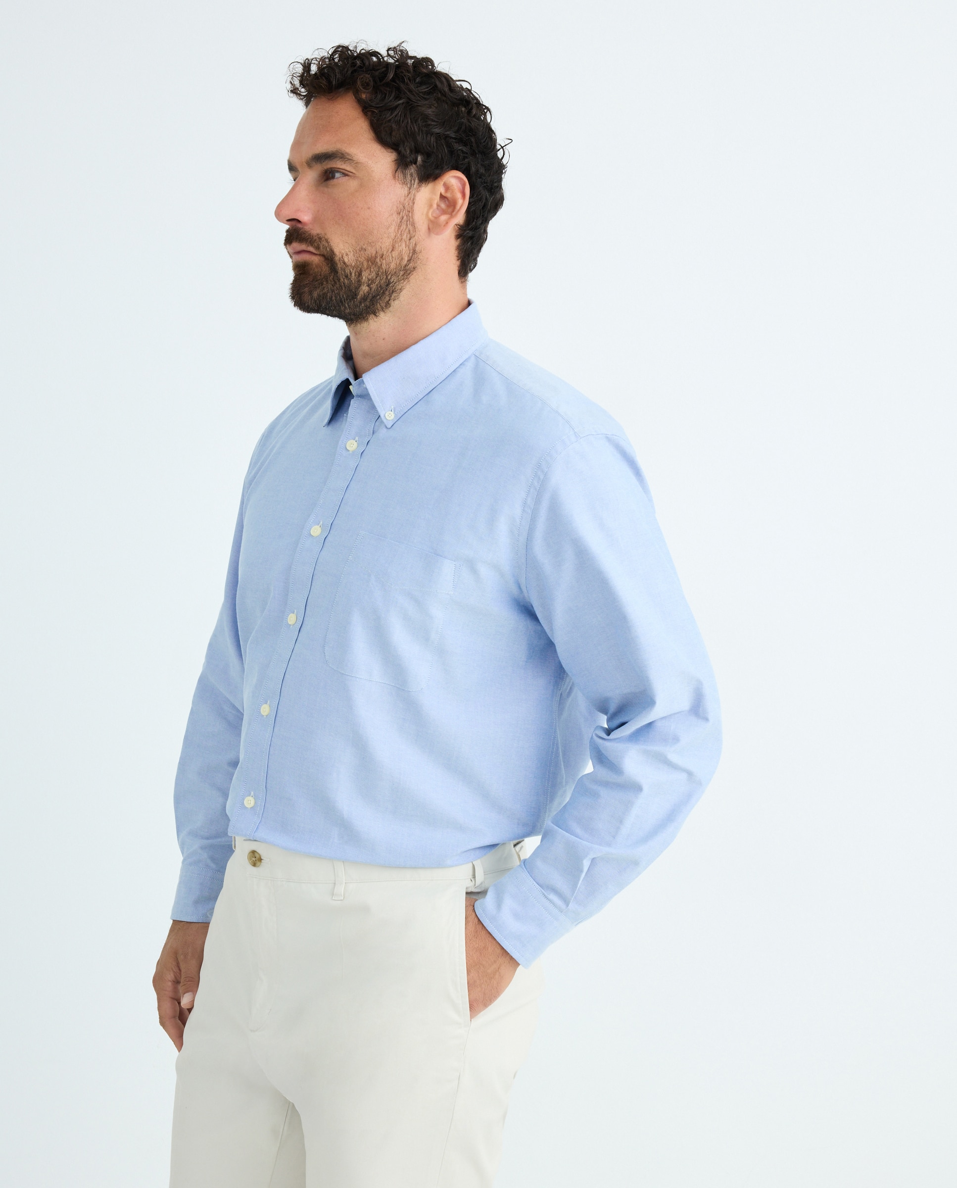 Camisa hombre sport de tallas grandes - Emidio Tucci - Azul marino Azul marino-1
