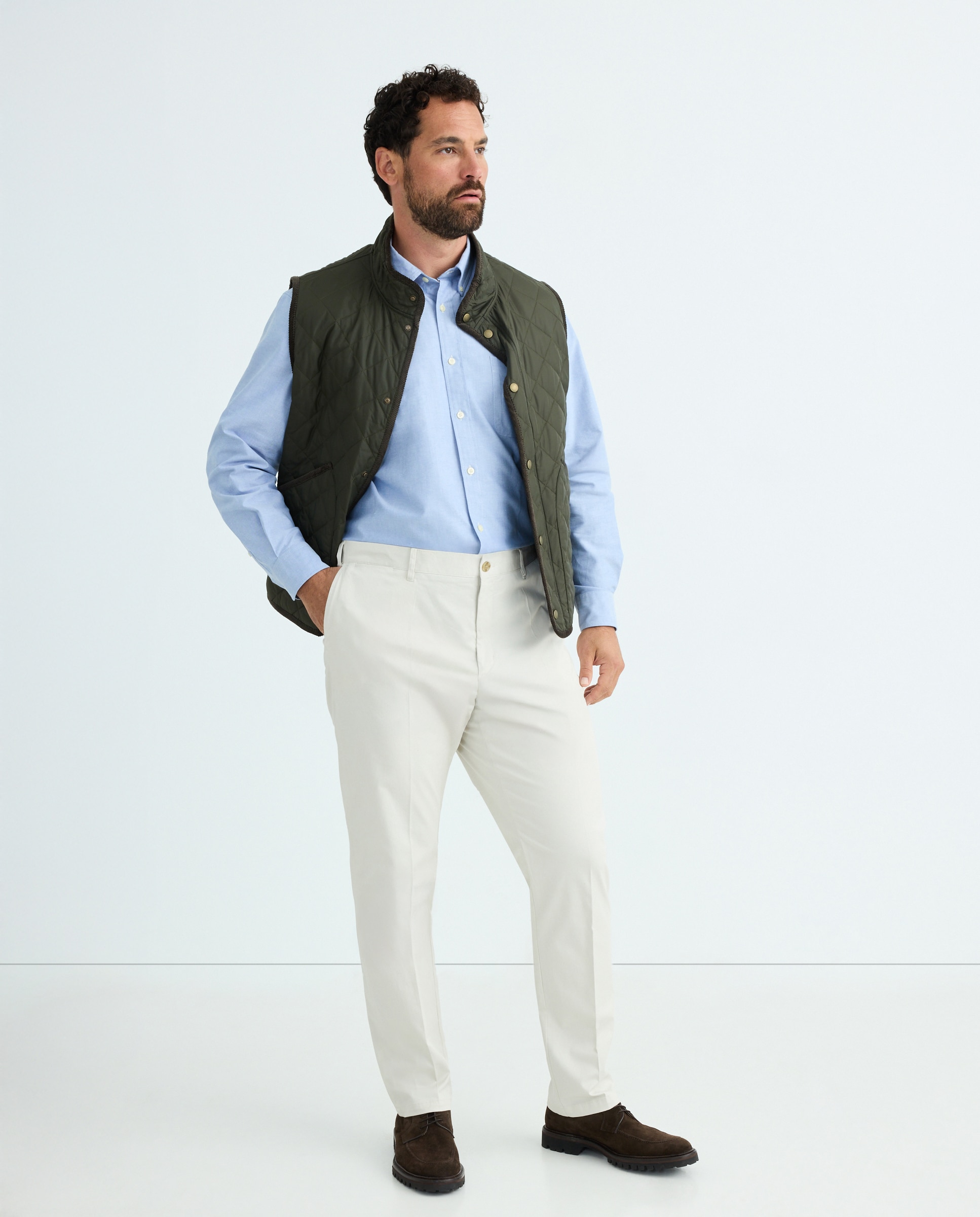 Camisa hombre sport de tallas grandes - Emidio Tucci - Azul marino Azul marino-2