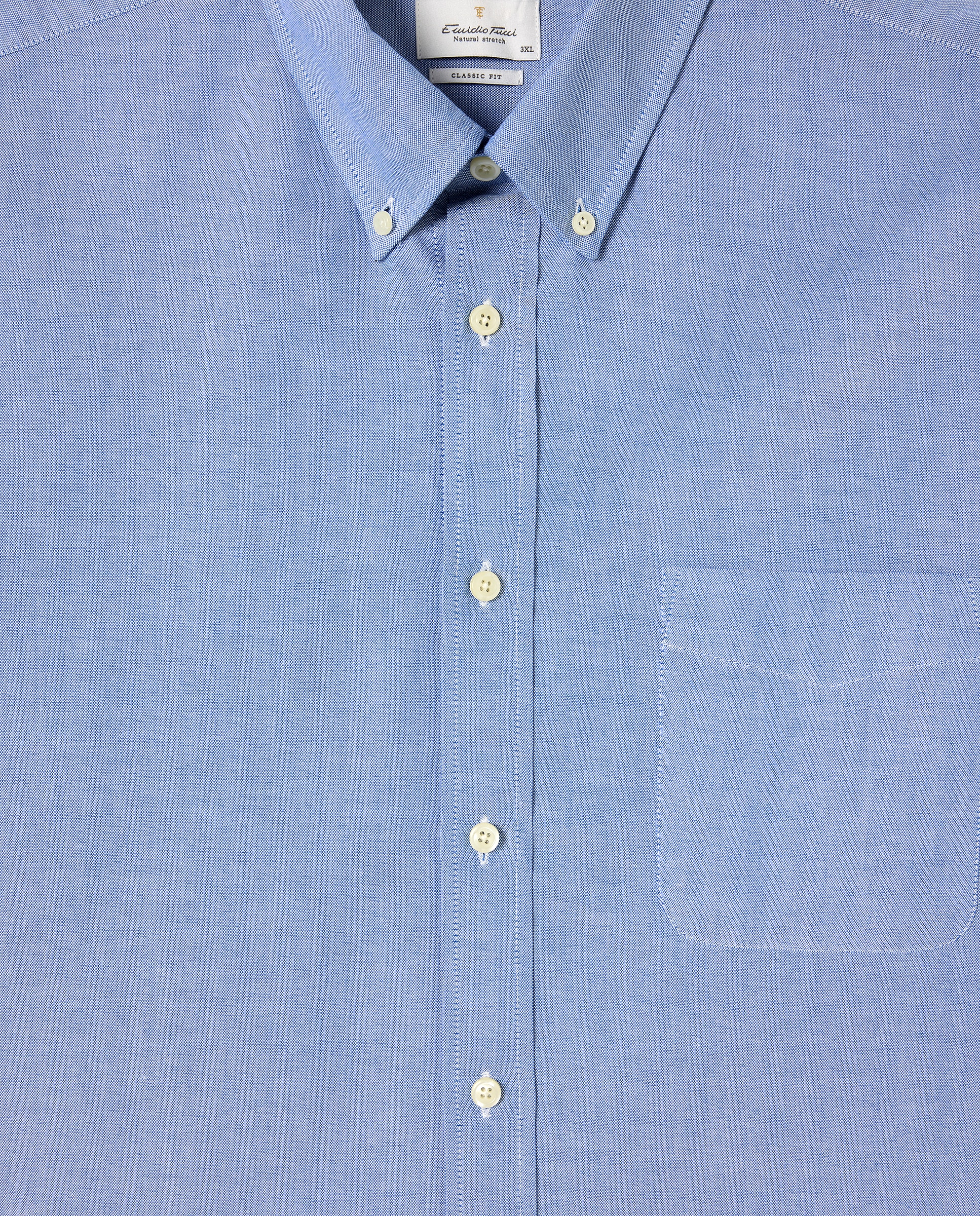 Camisa hombre sport de tallas grandes - Emidio Tucci - Azul marino Azul marino-6