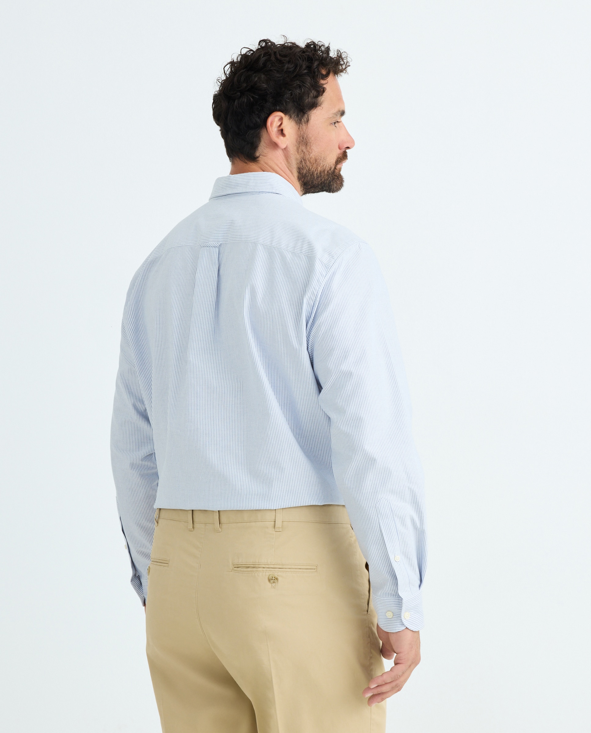 Camisa sport oxford hombre ml tg - Emidio Tucci - Azul marino Azul marino-4