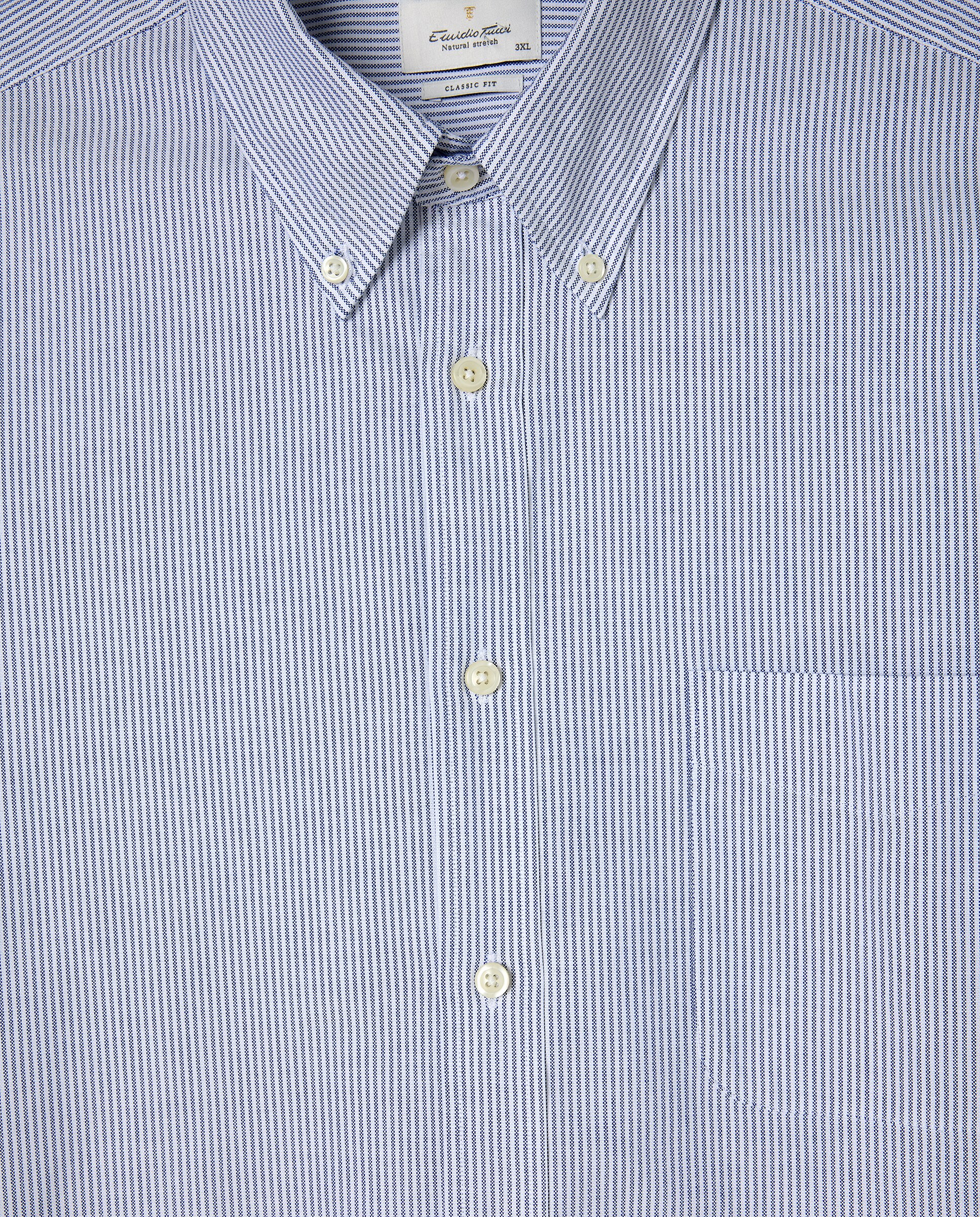 Camisa sport oxford hombre ml tg - Emidio Tucci - Azul marino Azul marino-6