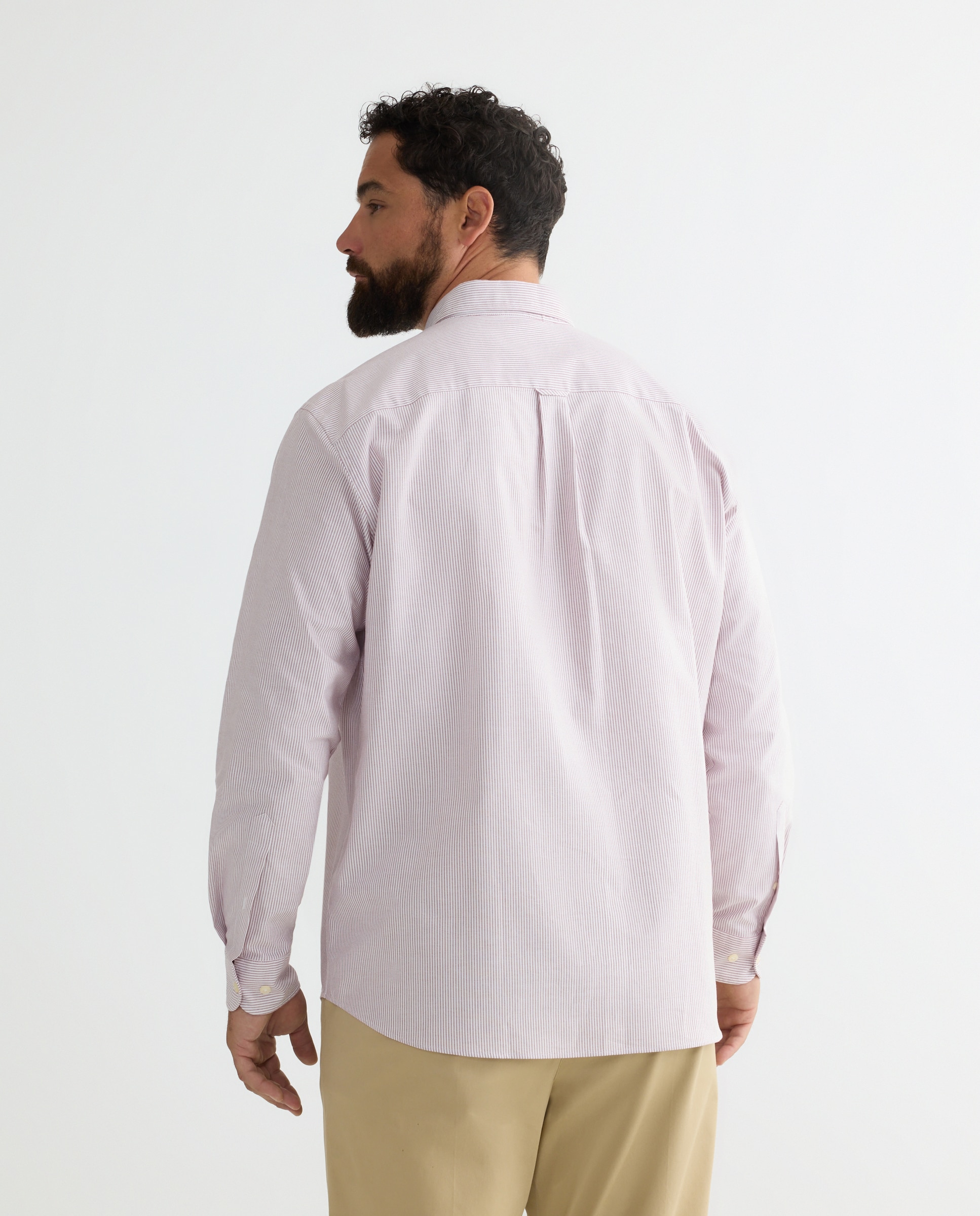 Camisa sport oxford hombre ml tg - Emidio Tucci - Rojo Rojo-2