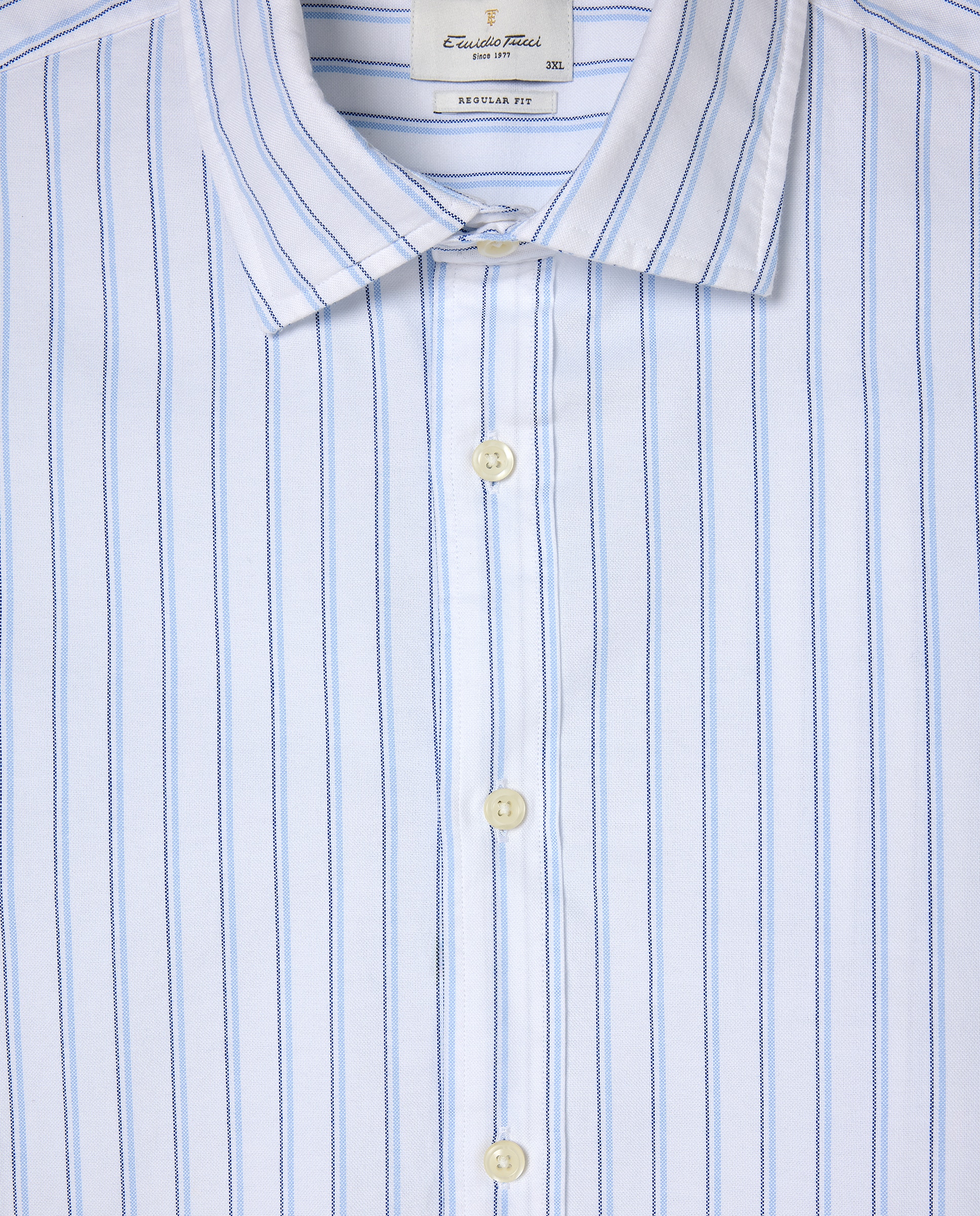 Camisa hombre sport tg - Emidio Tucci - Blanco Blanco-5