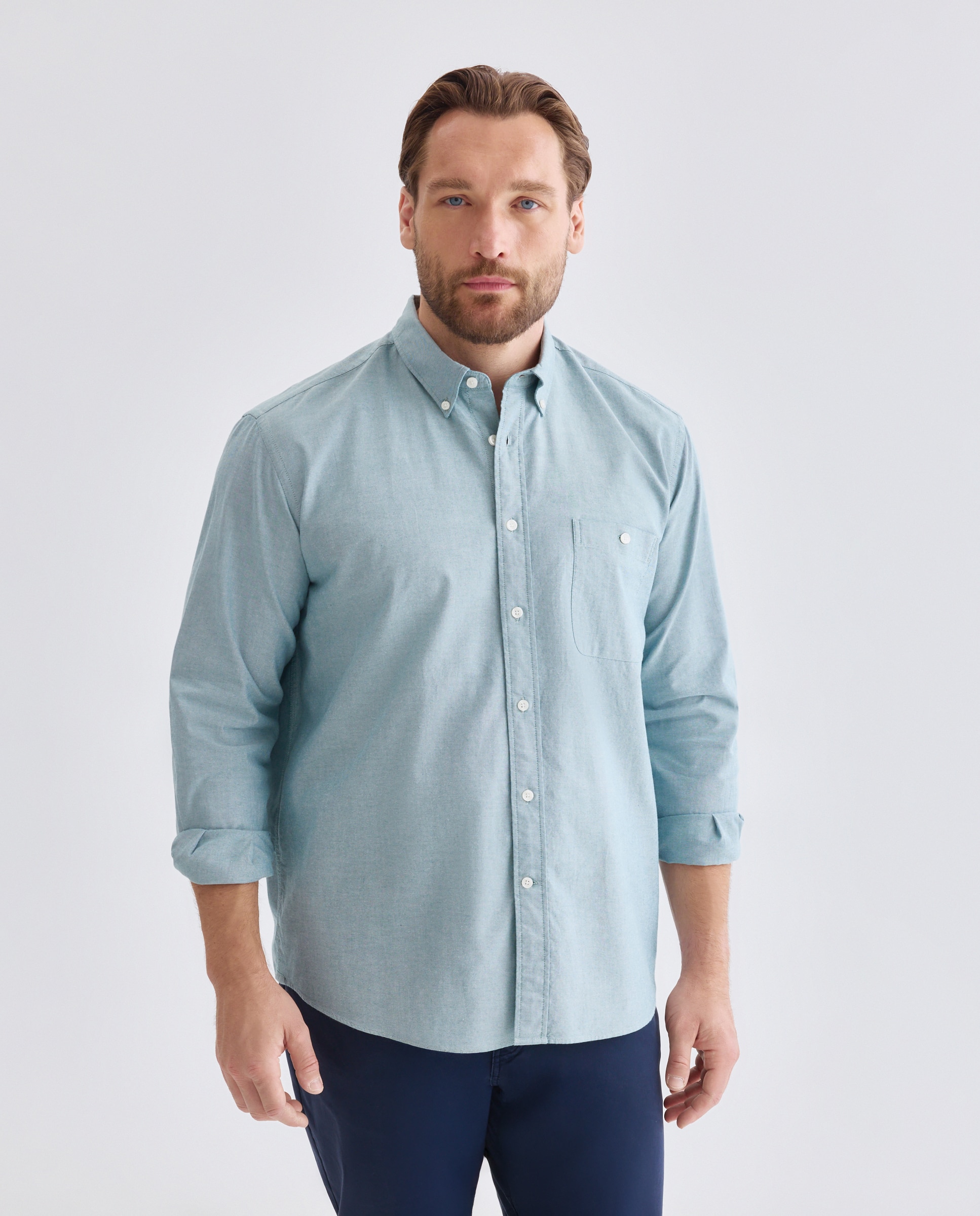 Imagem 0 de Camisa Oxford Desportiva Lisa Classic Fit