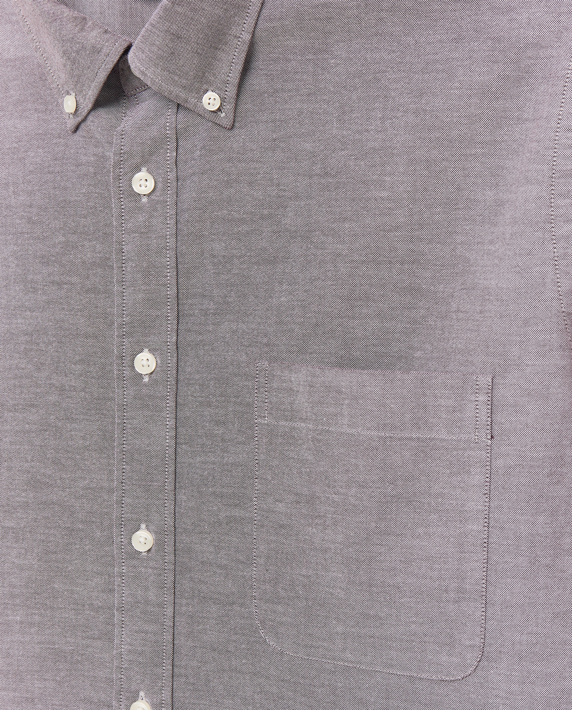 Imagen 5 de Camisa oxford stretch lisa classic fit. - Dustin - Burdeos Burdeos