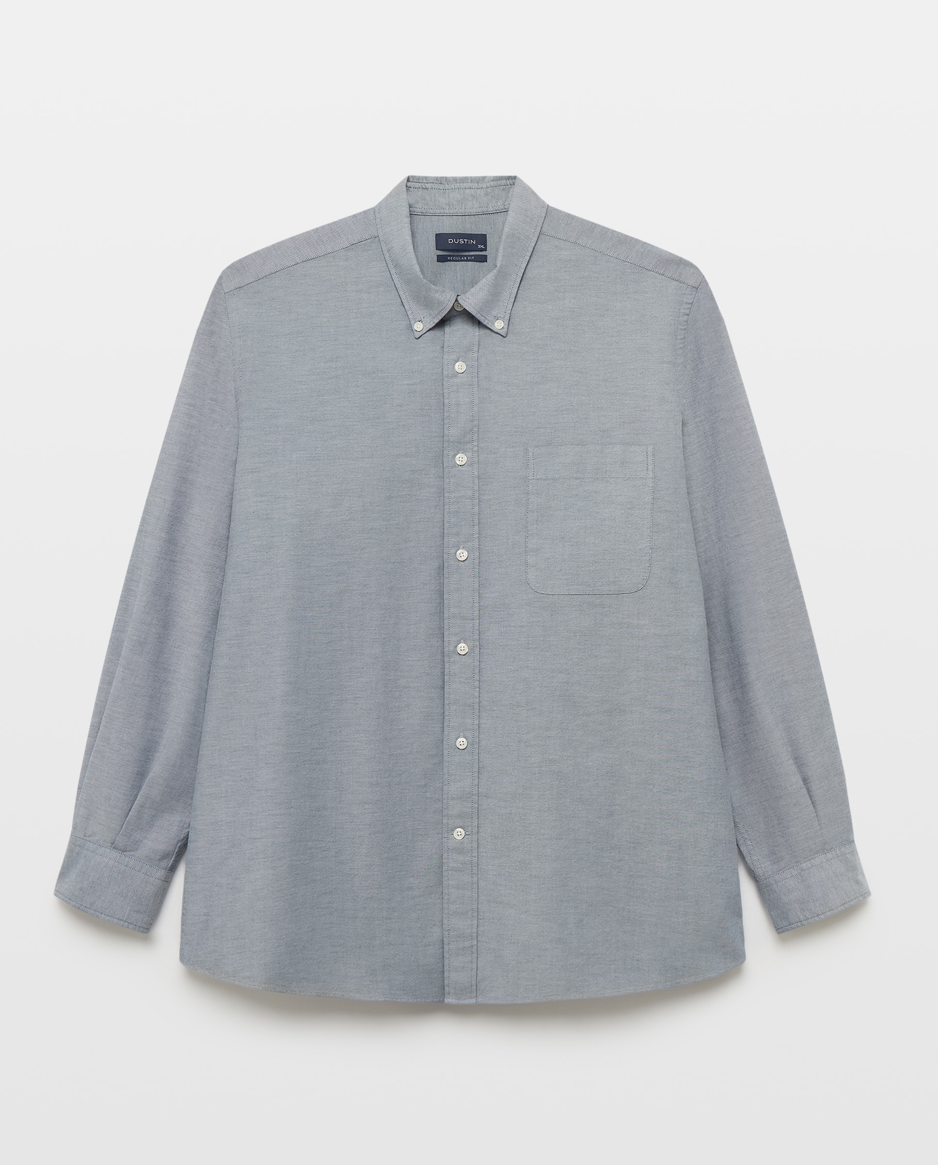 Imagen 4 de Camisa oxford stretch lisa classic fit. - Dustin - Azul marino Azul marino