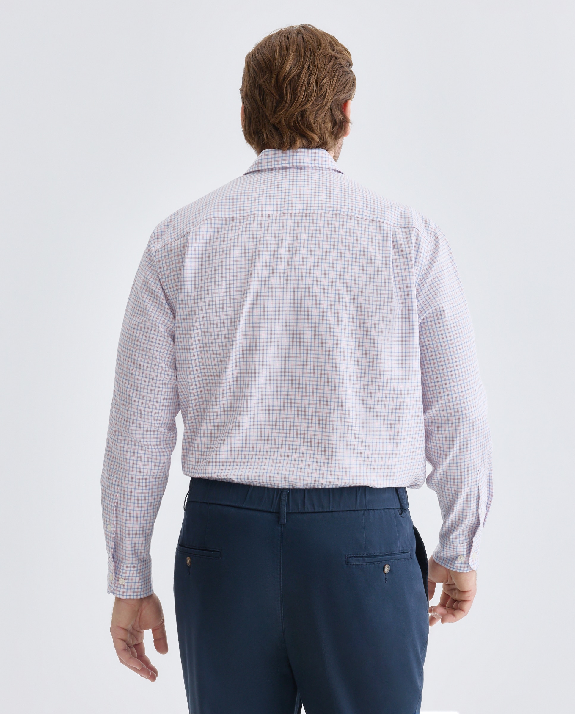 Camisa sport hombre m/l - Emidio Tucci - Granate Granate-3