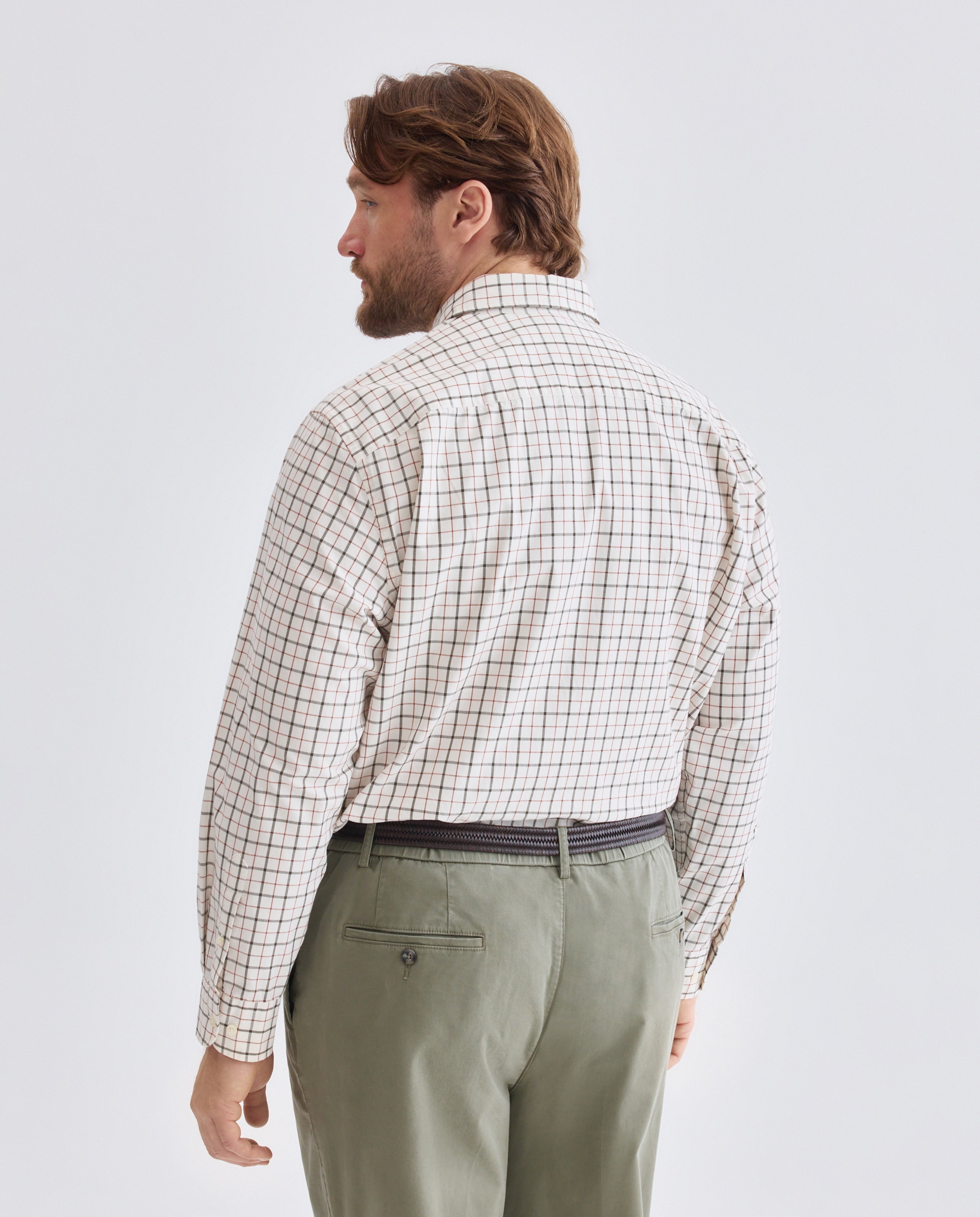 Imagen 3 de Camisa sport twill lav hombre - Emidio Tucci - Beige Beige