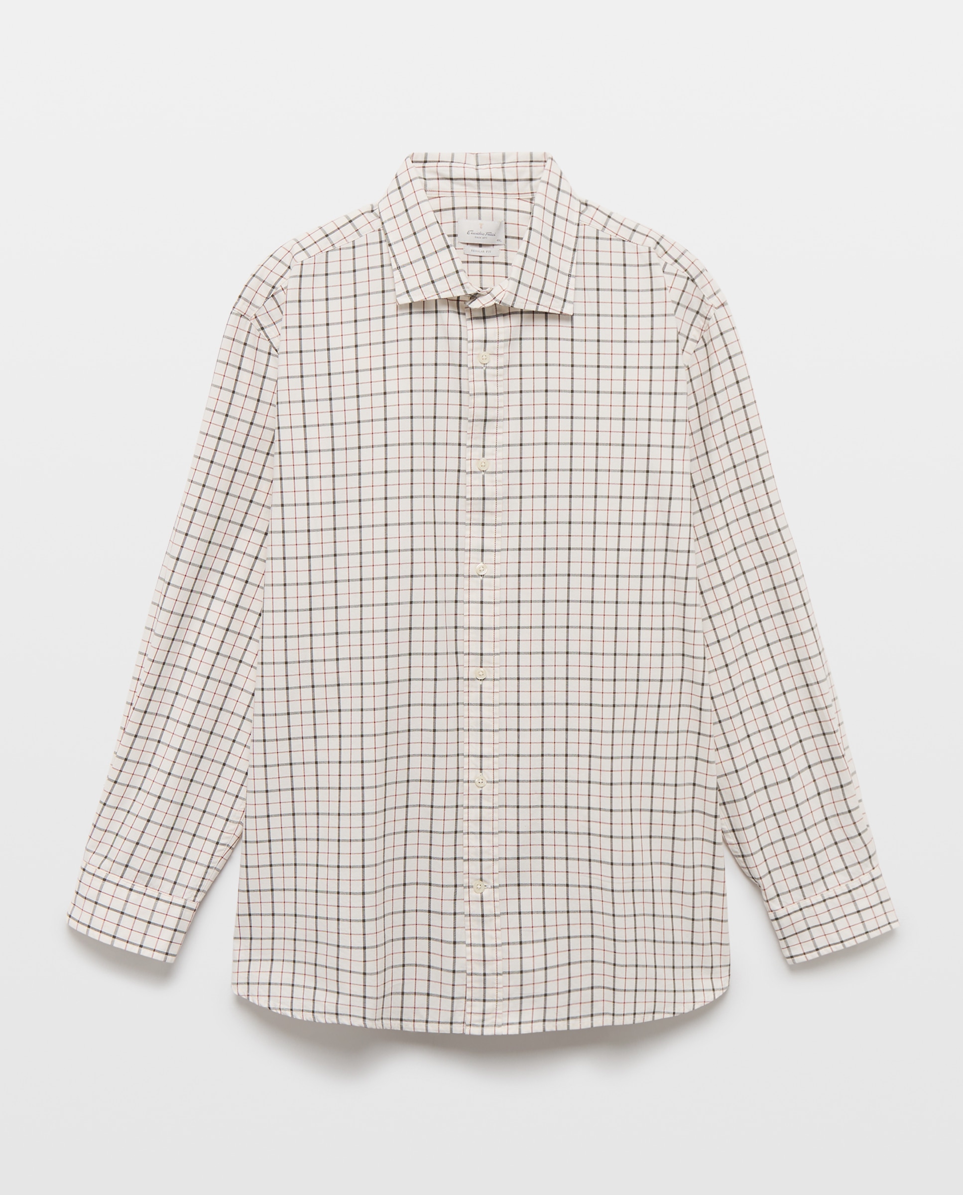 Imagen 5 de Camisa sport twill lav hombre - Emidio Tucci - Beige Beige