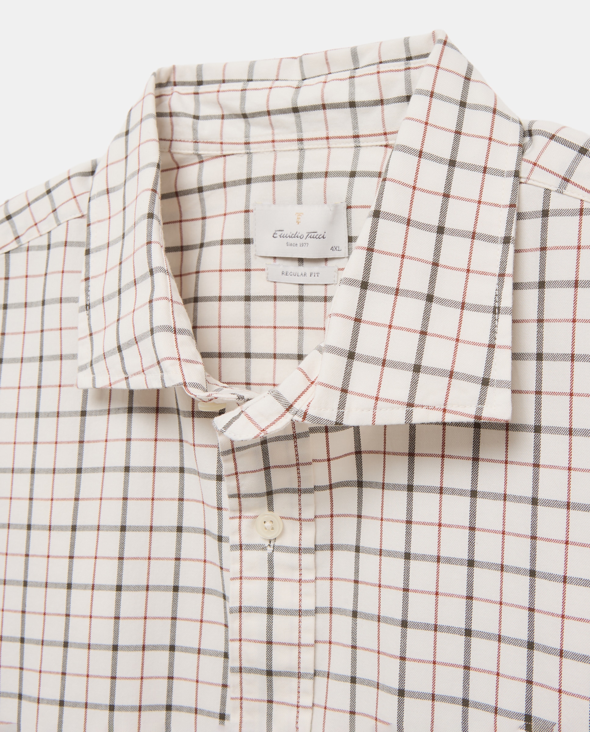 Imagen 6 de Camisa sport twill lav hombre - Emidio Tucci - Beige Beige