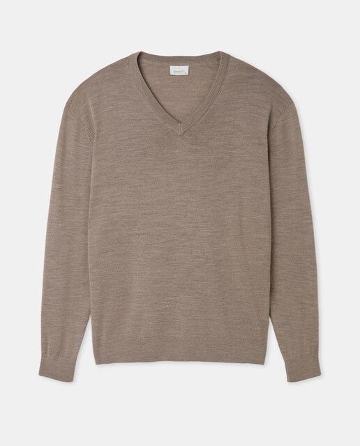 Imagen 0 de Sueter cuello pico de hombre, tallas grandes,