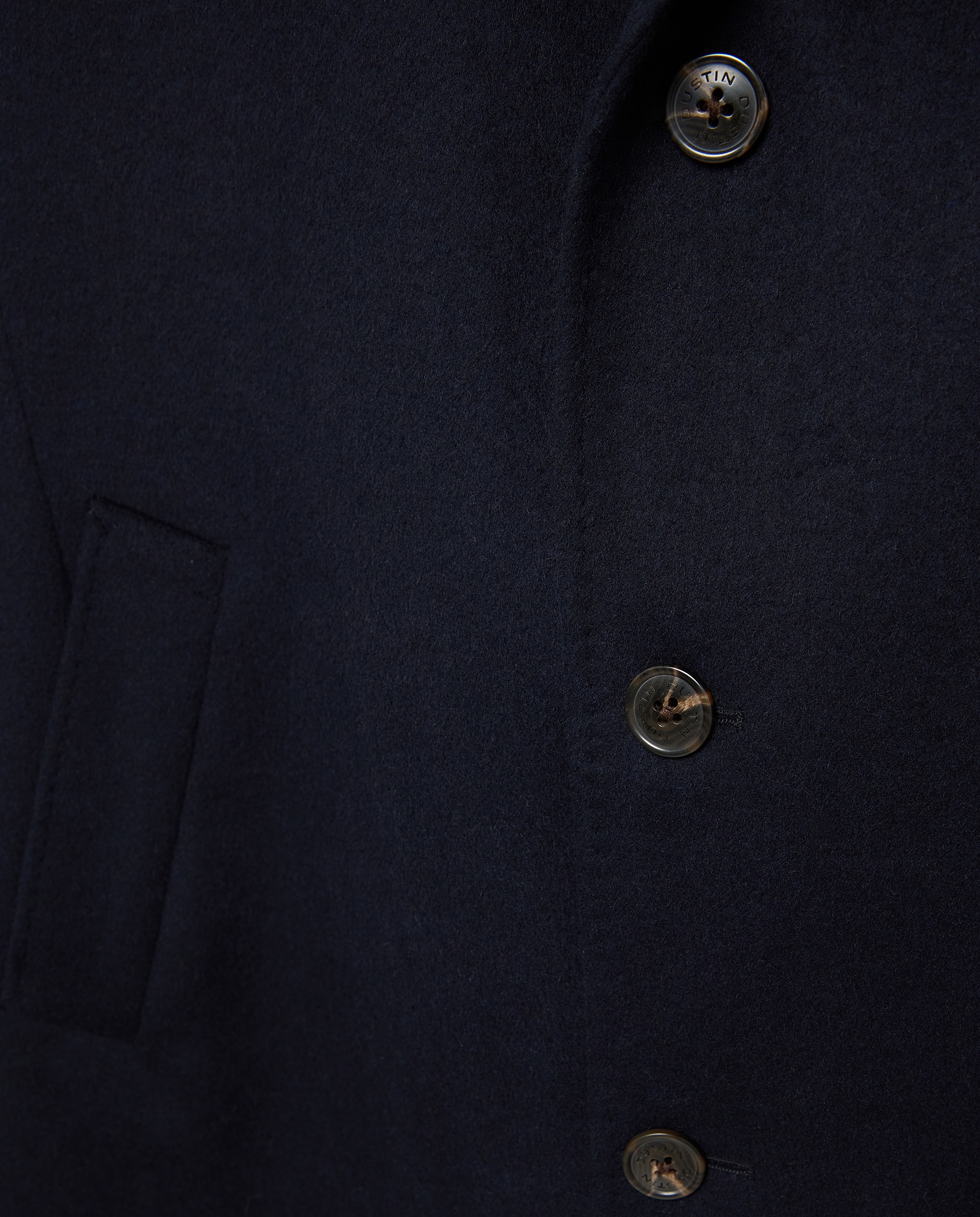 Abrigo cashmere de hombre en talla grande. - Dustin - Azul Azul-6