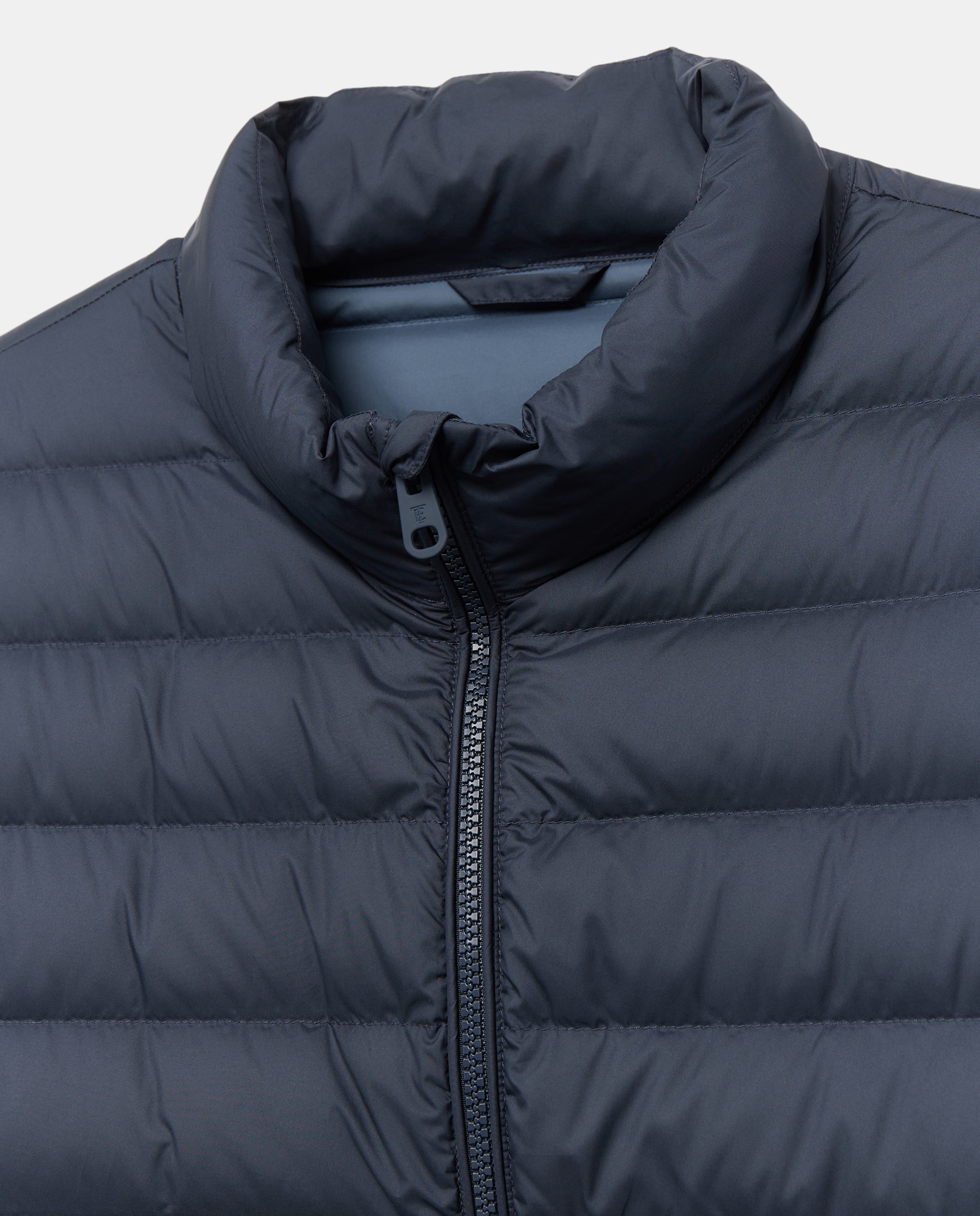 Cazadora pluma natural (90/10) hombre tallas grandes - Emidio Tucci - Azul marino Azul marino-6