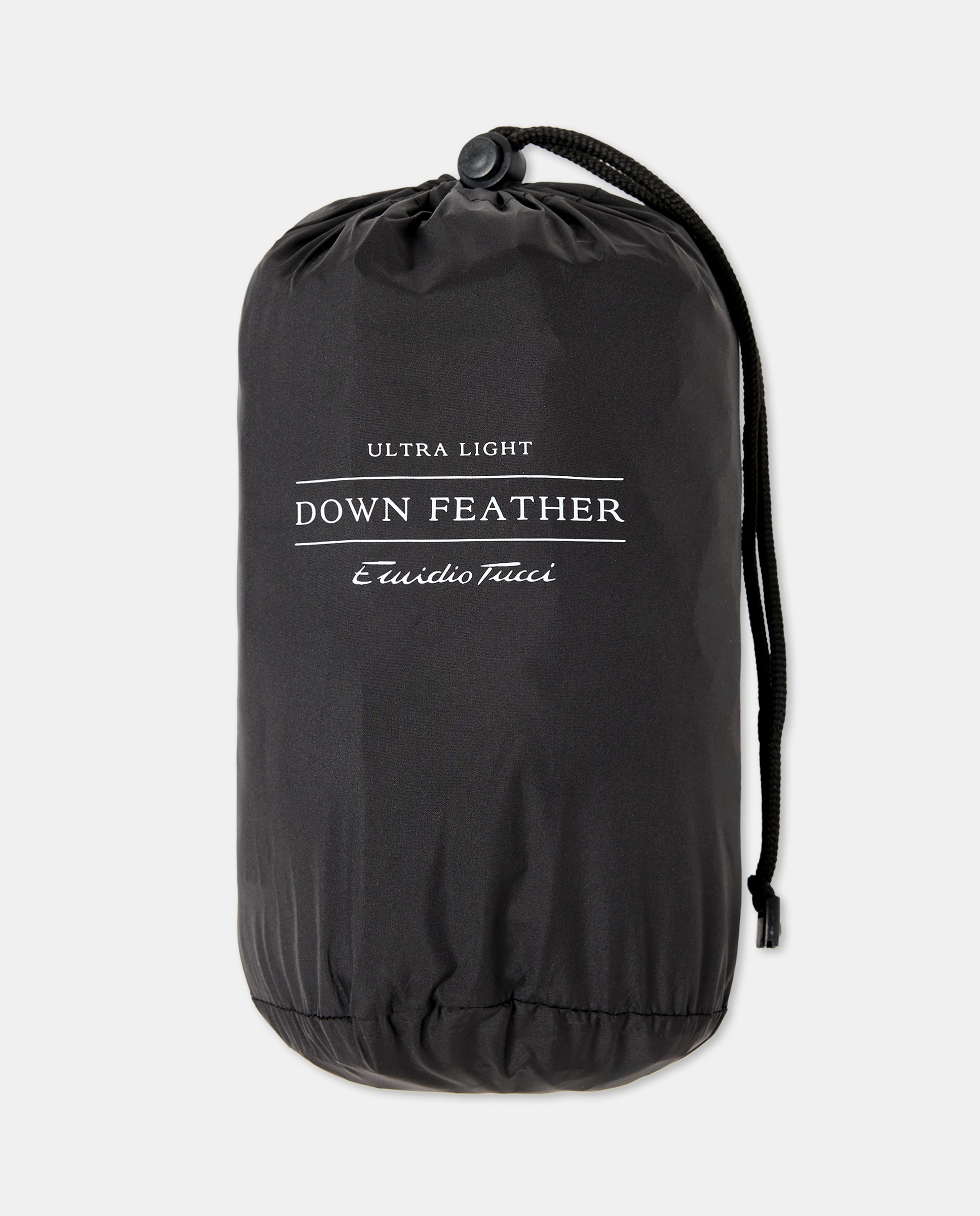 Cazadora pluma natural (90/10) hombre tallas grandes - Emidio Tucci - Negro Negro-7