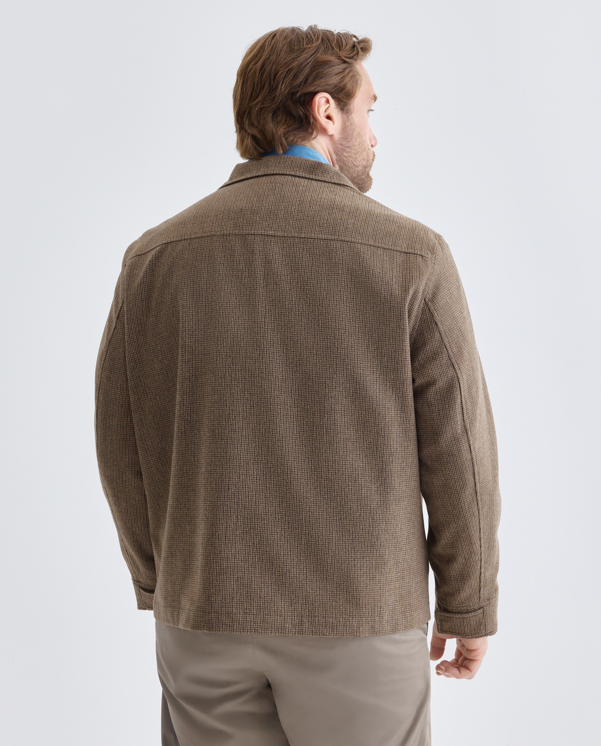 Parka de paño de hombre. - Dustin - Marrón Marrón-3