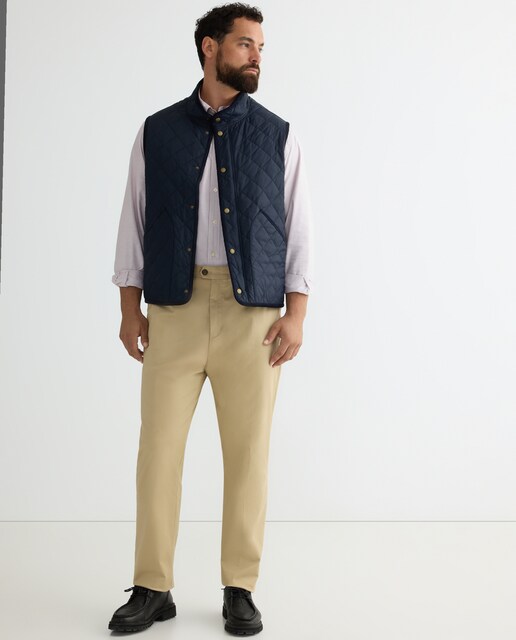 Imagem 0 de Colete Tamanhos Grandes em Tecido Repelente à Água com Losangos