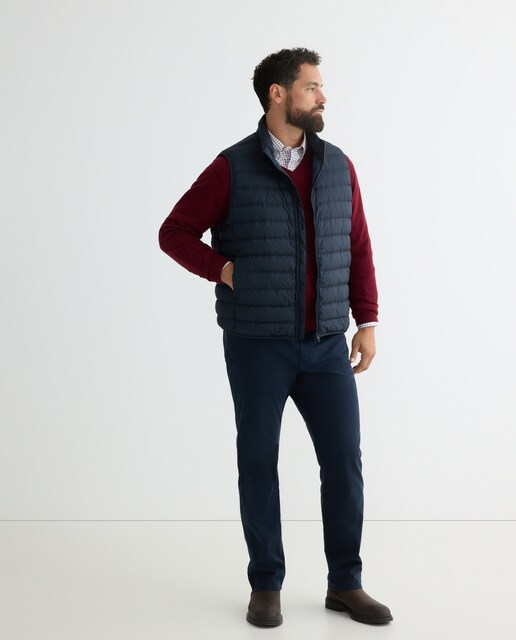 Imagem 0 de Colete Tamanhos Grandes Básico, Ligeiro e com Gola de Tira