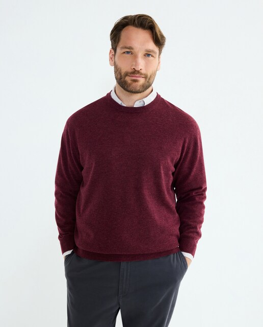 Imagem 0 de Camisola de Malha com Decote Redondo Tamanhos Grandes