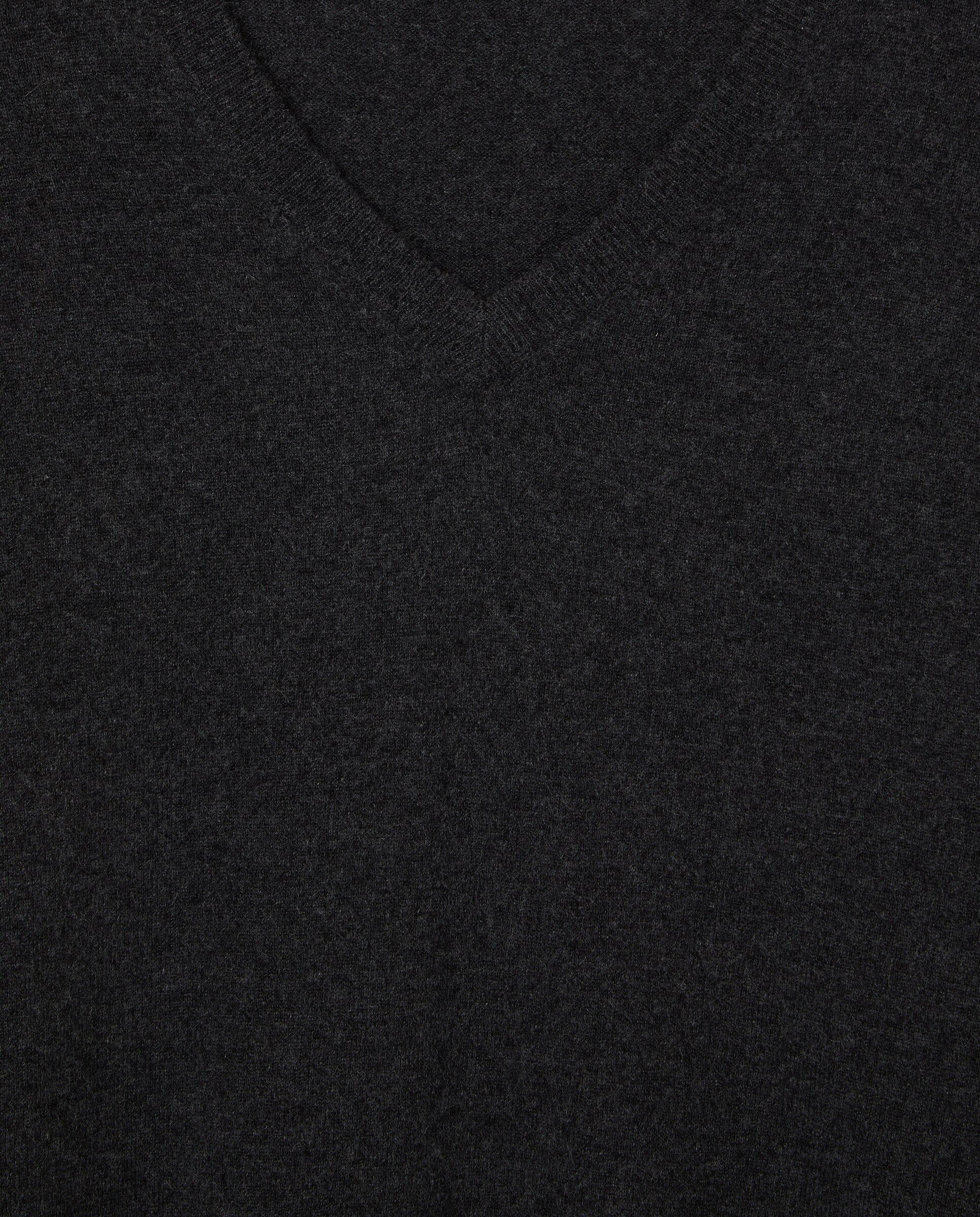 Jersey cuello pico 100% cashmere hombre - Emidio Tucci - Gris oscuro Gris oscuro-5