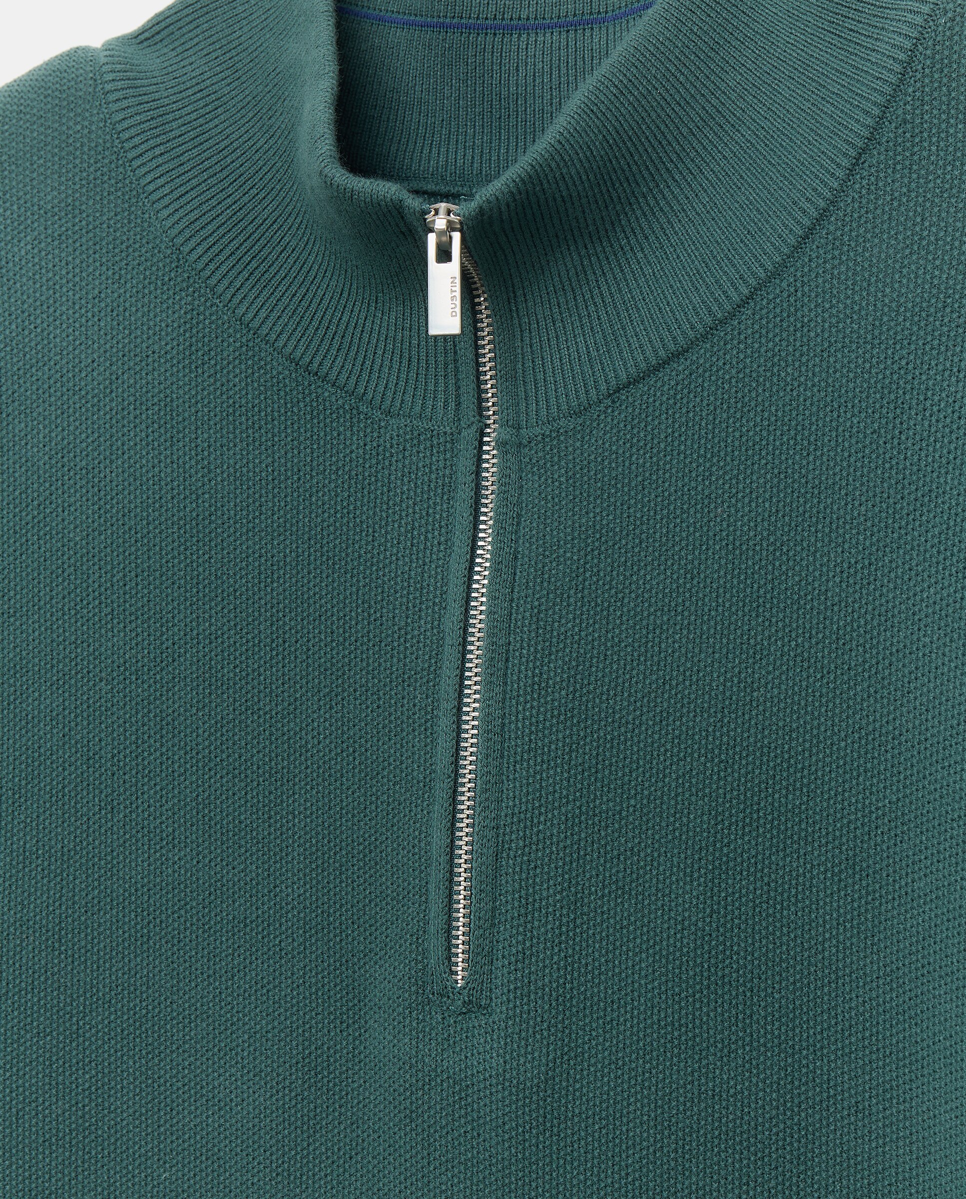 Sueter media cremallera talla hombre hombre. - Dustin - Verde Verde-5