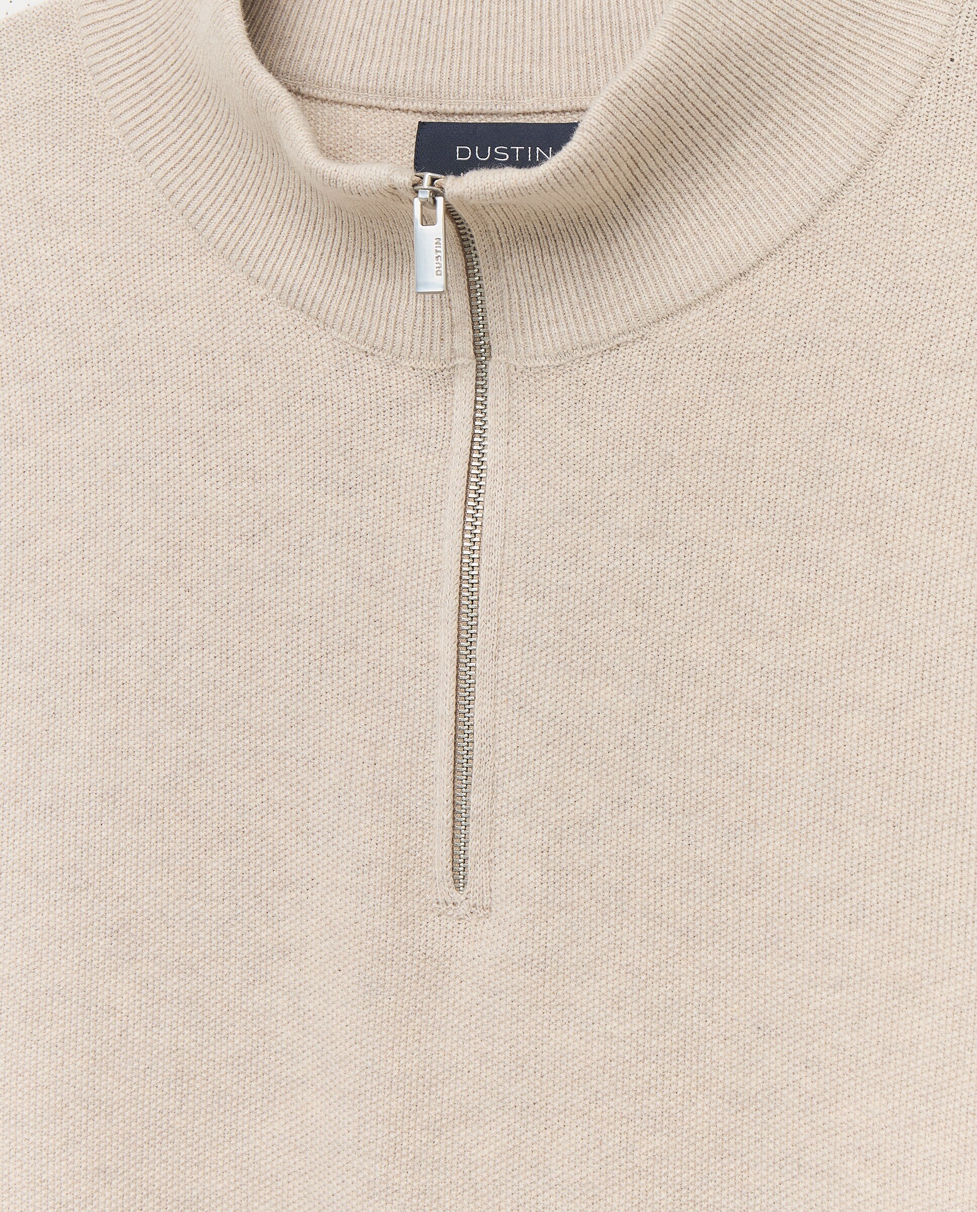 Sueter media cremallera talla hombre hombre. - Dustin - Crudo Crudo-5
