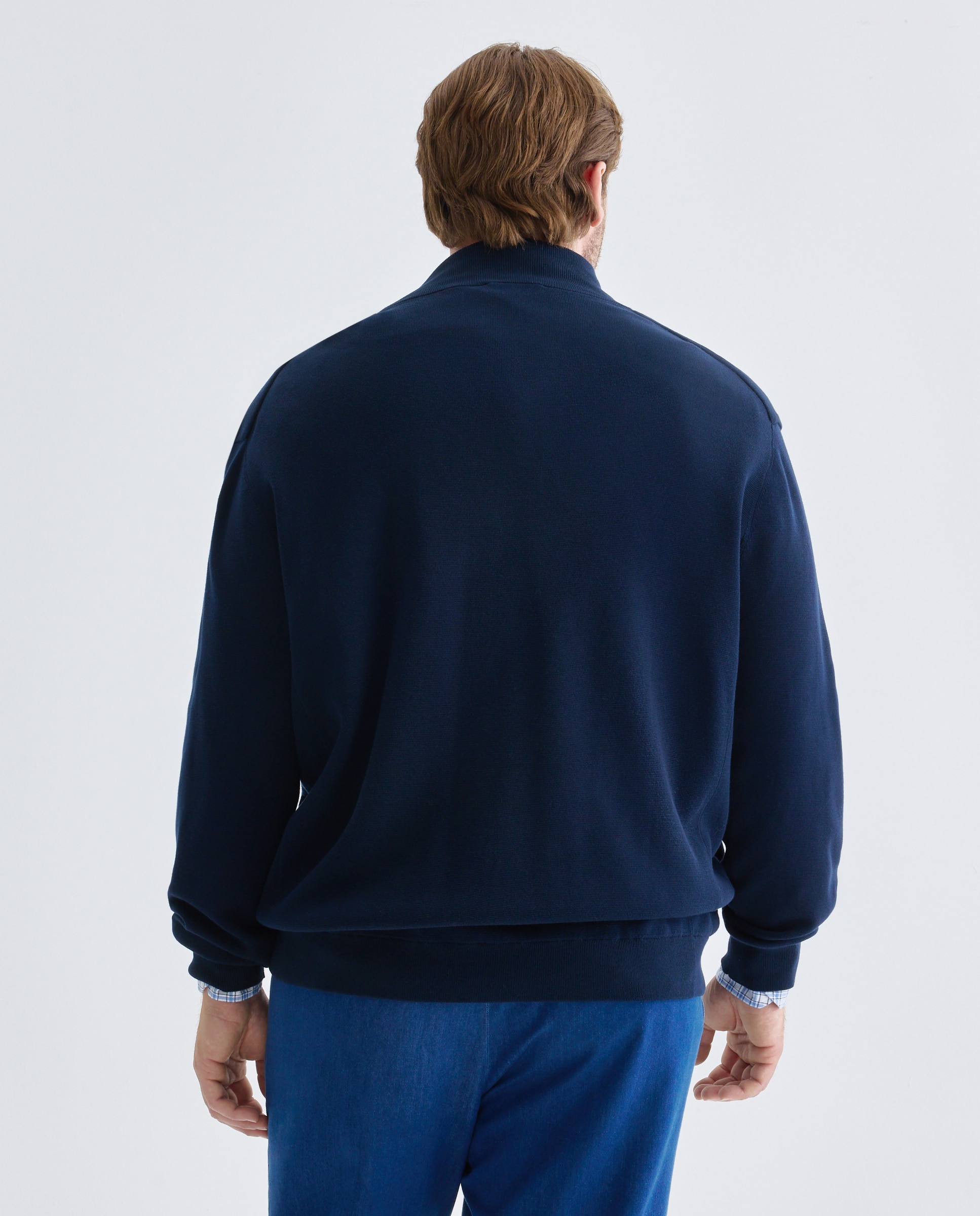 Chaqueta acolchada talla grande hombre. - Dustin - Azul marino Azul marino-3