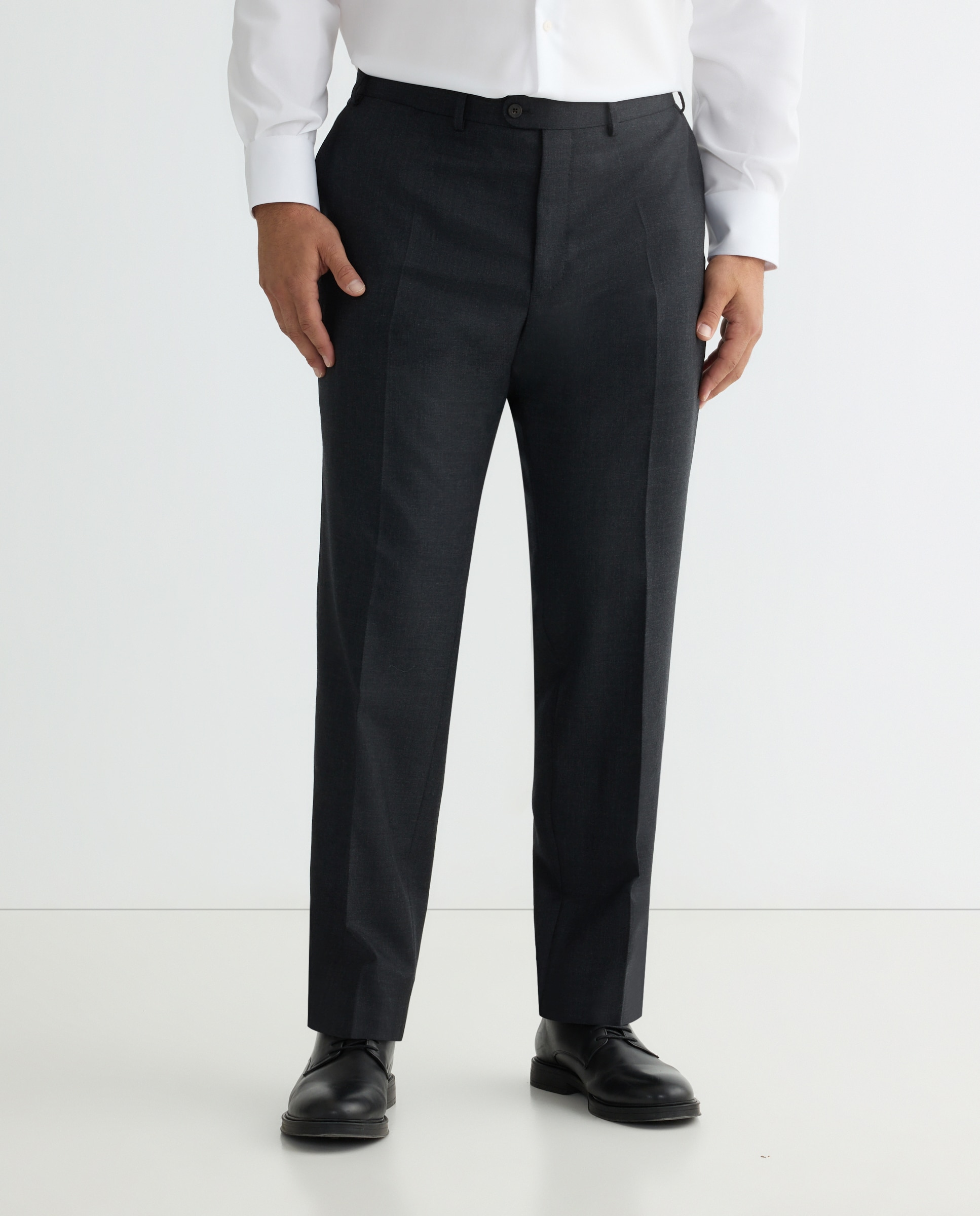 Calças Formais TG Cinzento-escuro-2