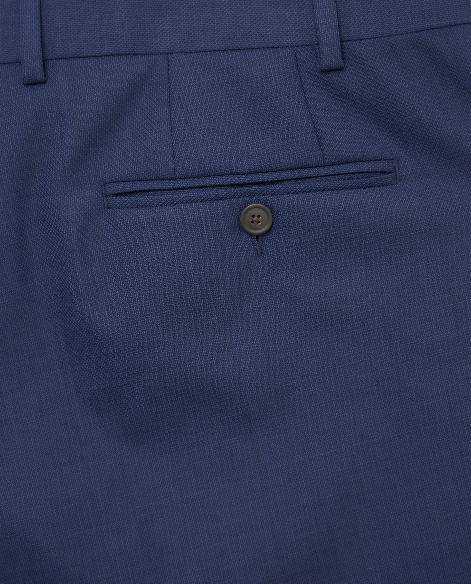 Pantalón separate Regular estructura vestir 100% Lana hombre tallas grandes - Emidio Tucci - Azul claro Azul claro-6