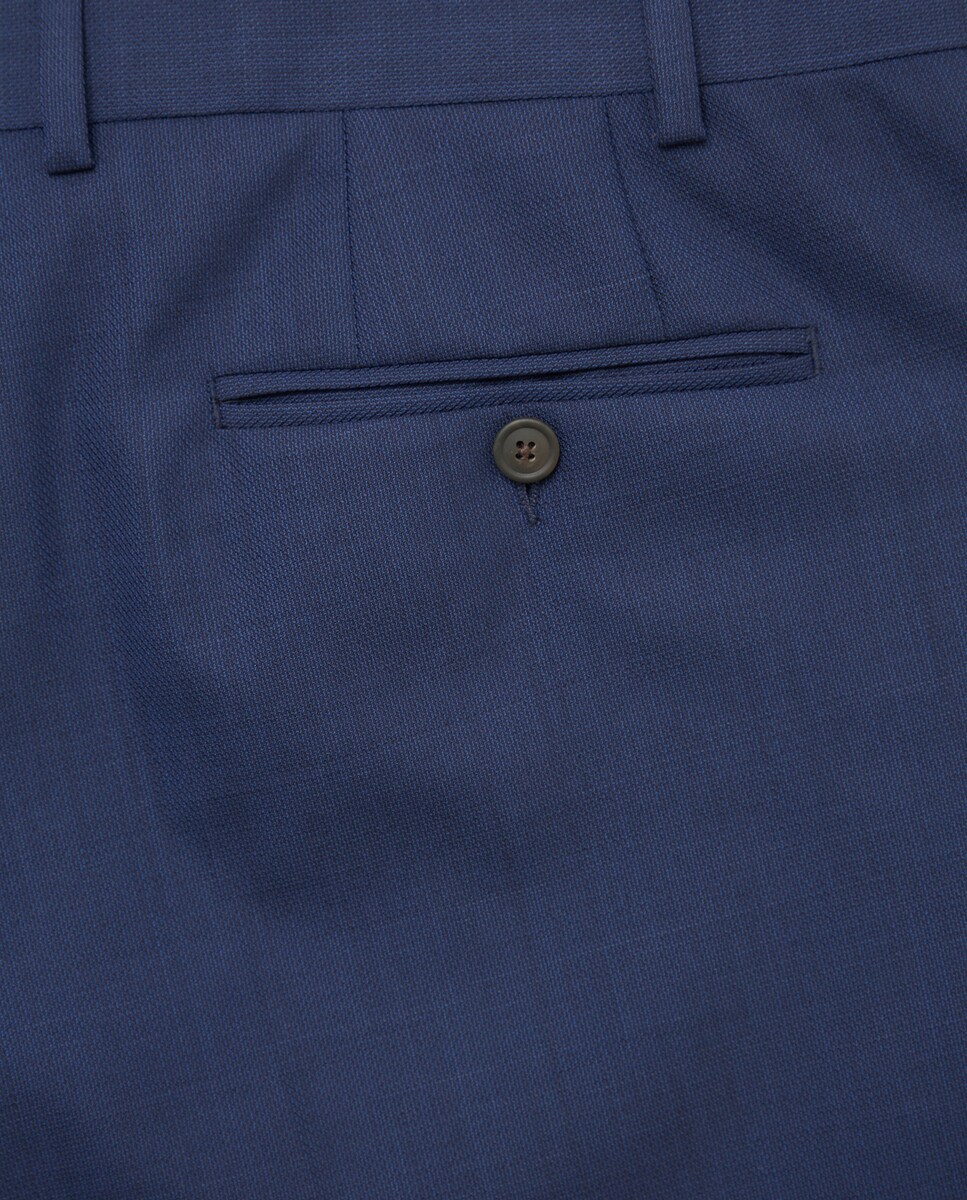 Calças de Fato Separate Azul-claro-5