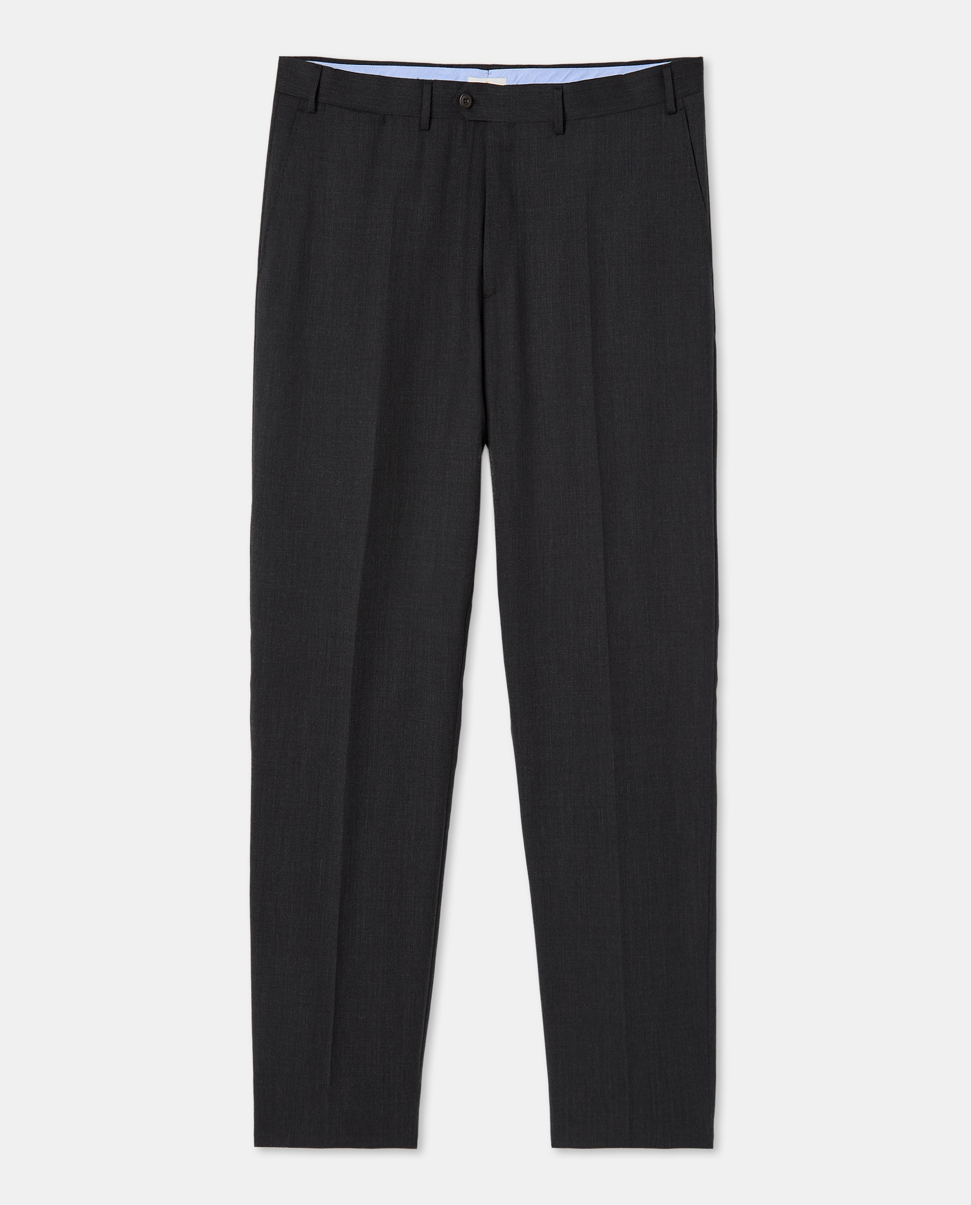 Pantalón vestir regular fit lana 100% hombre tallas grandes - Emidio Tucci - 830 Antracita 830 Antracita-4