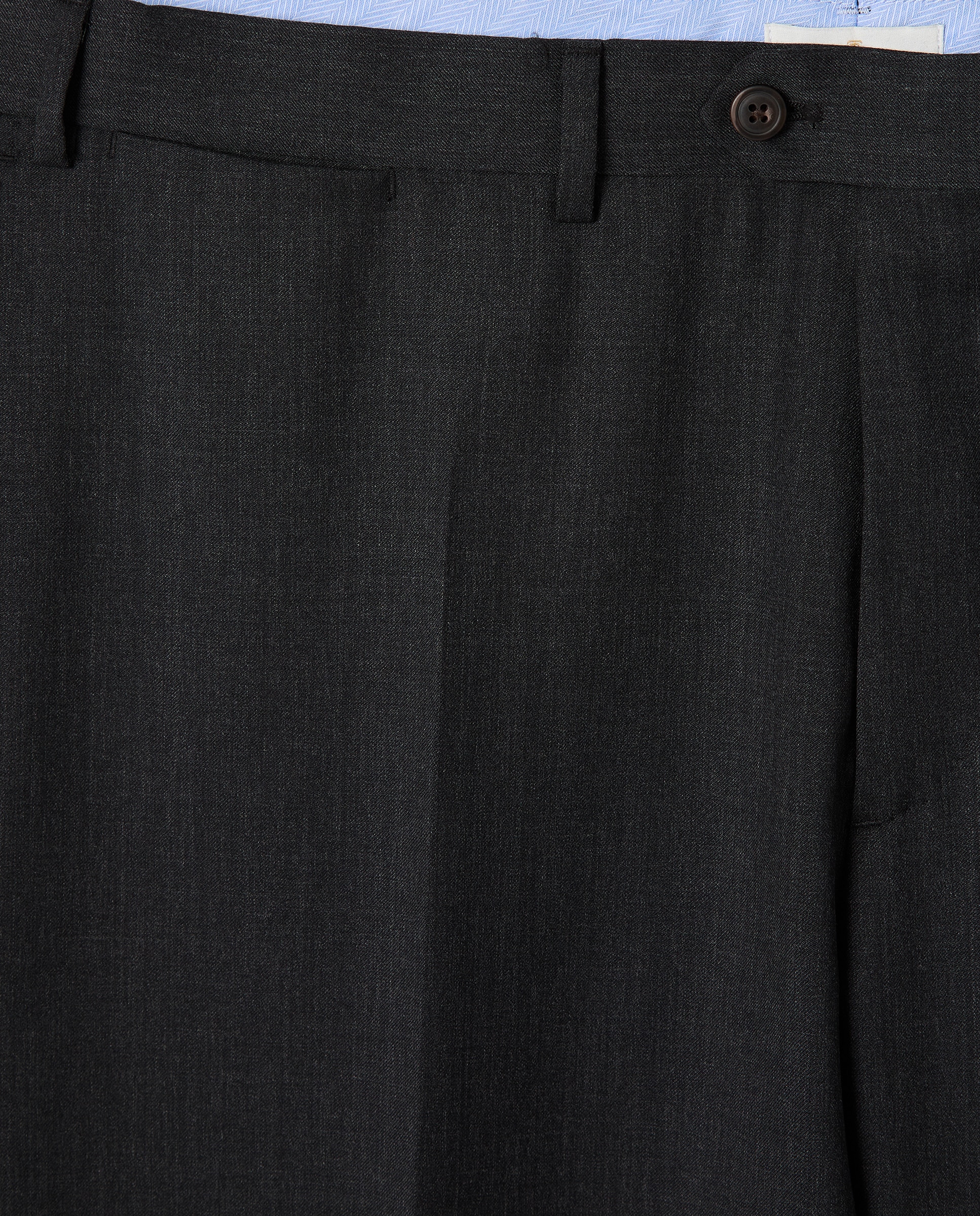 Pantalón vestir regular fit lana 100% hombre tallas grandes - Emidio Tucci - 830 Antracita 830 Antracita-5