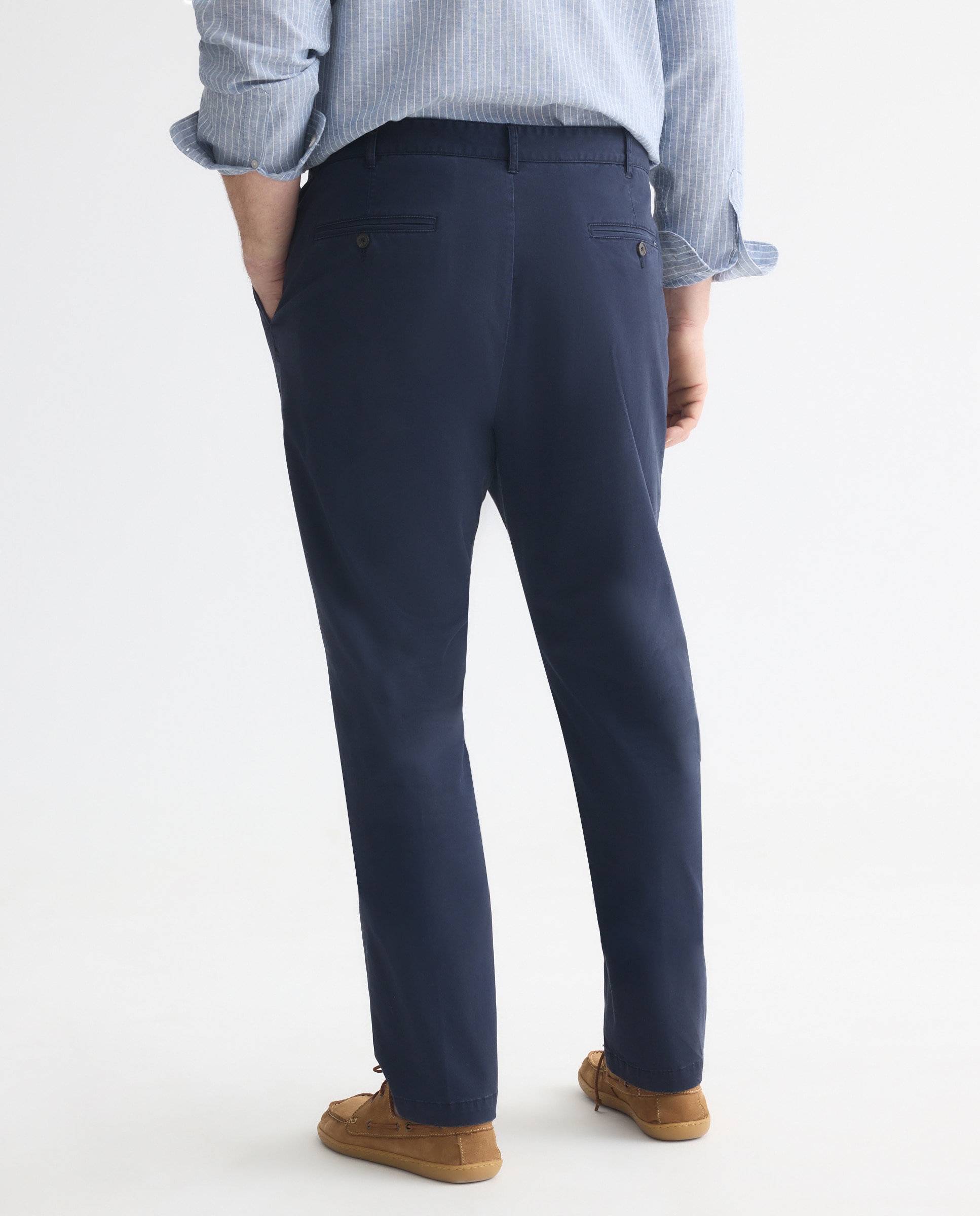 Pantalón sport básico slim hombre - Dustin - Azul marino Azul marino-3