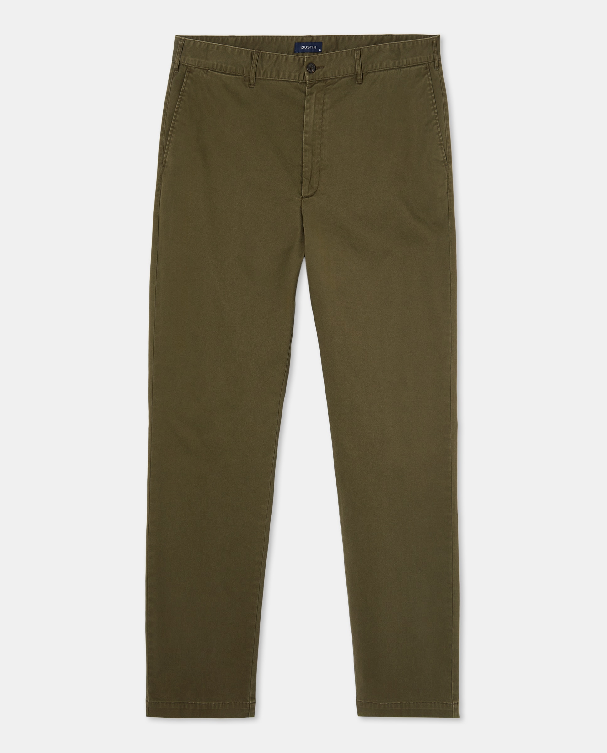 Pantalón sport de hombre, regular algodón elastómero tallas grandes - Dustin - Verde Verde-4